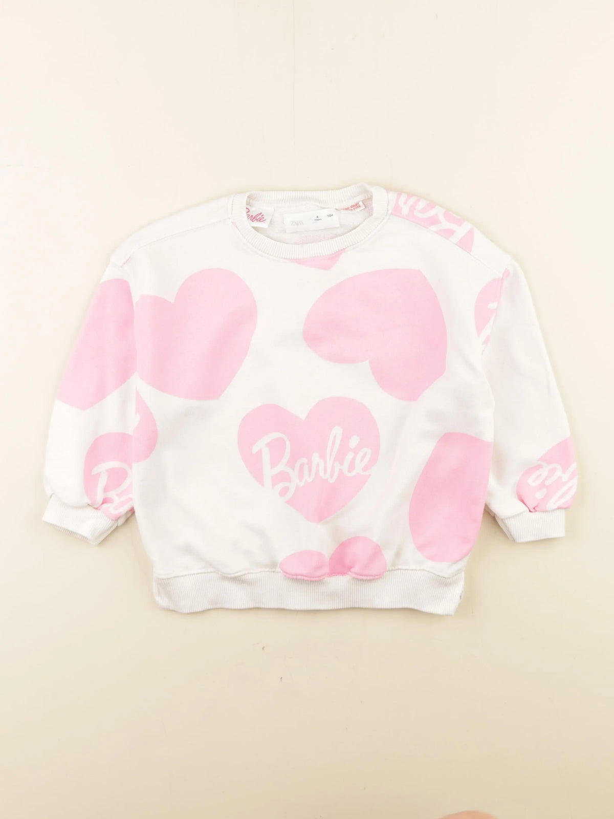 Zara - sweat rose - 4 ans