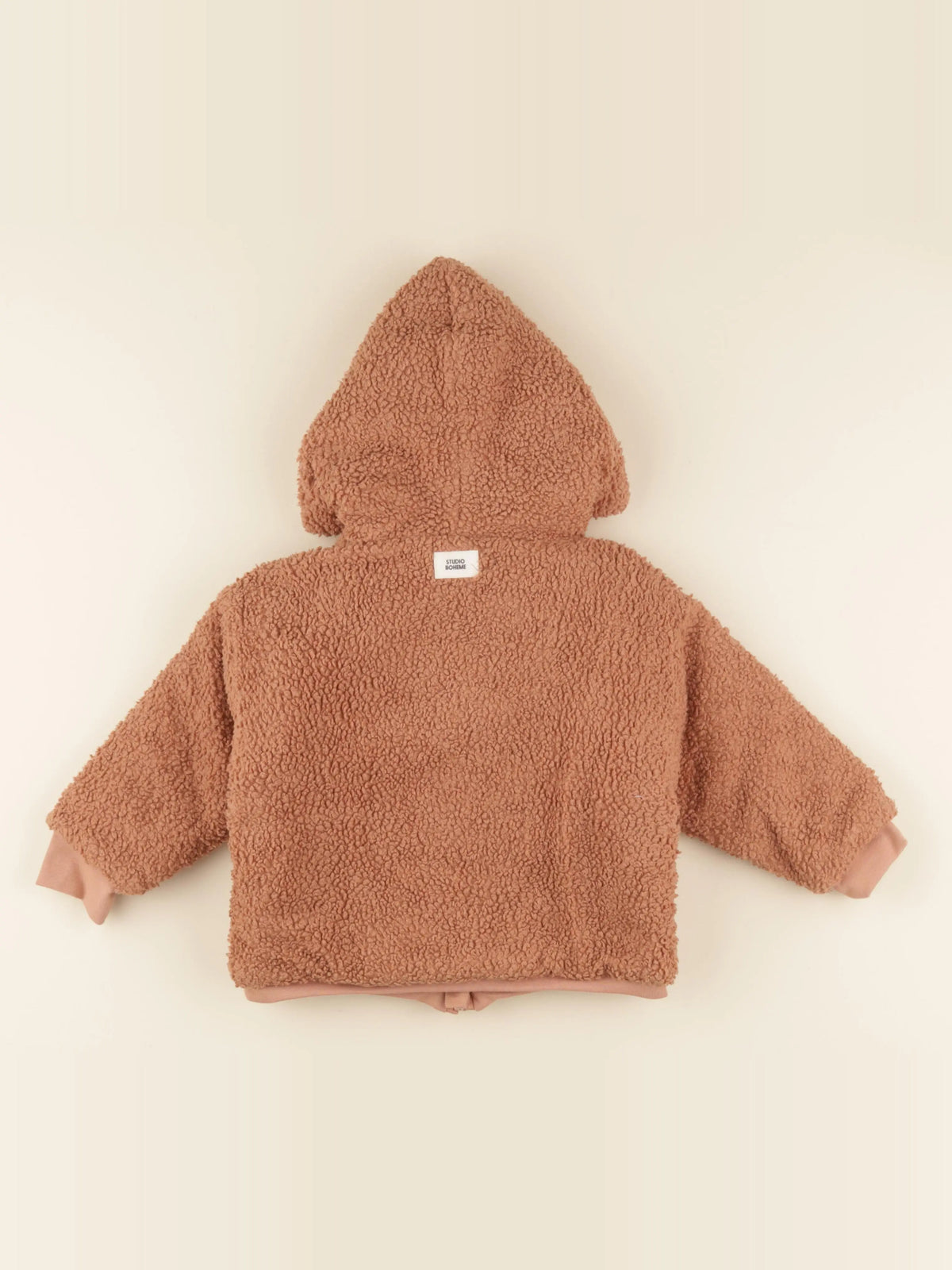 Manteau Nounours rose