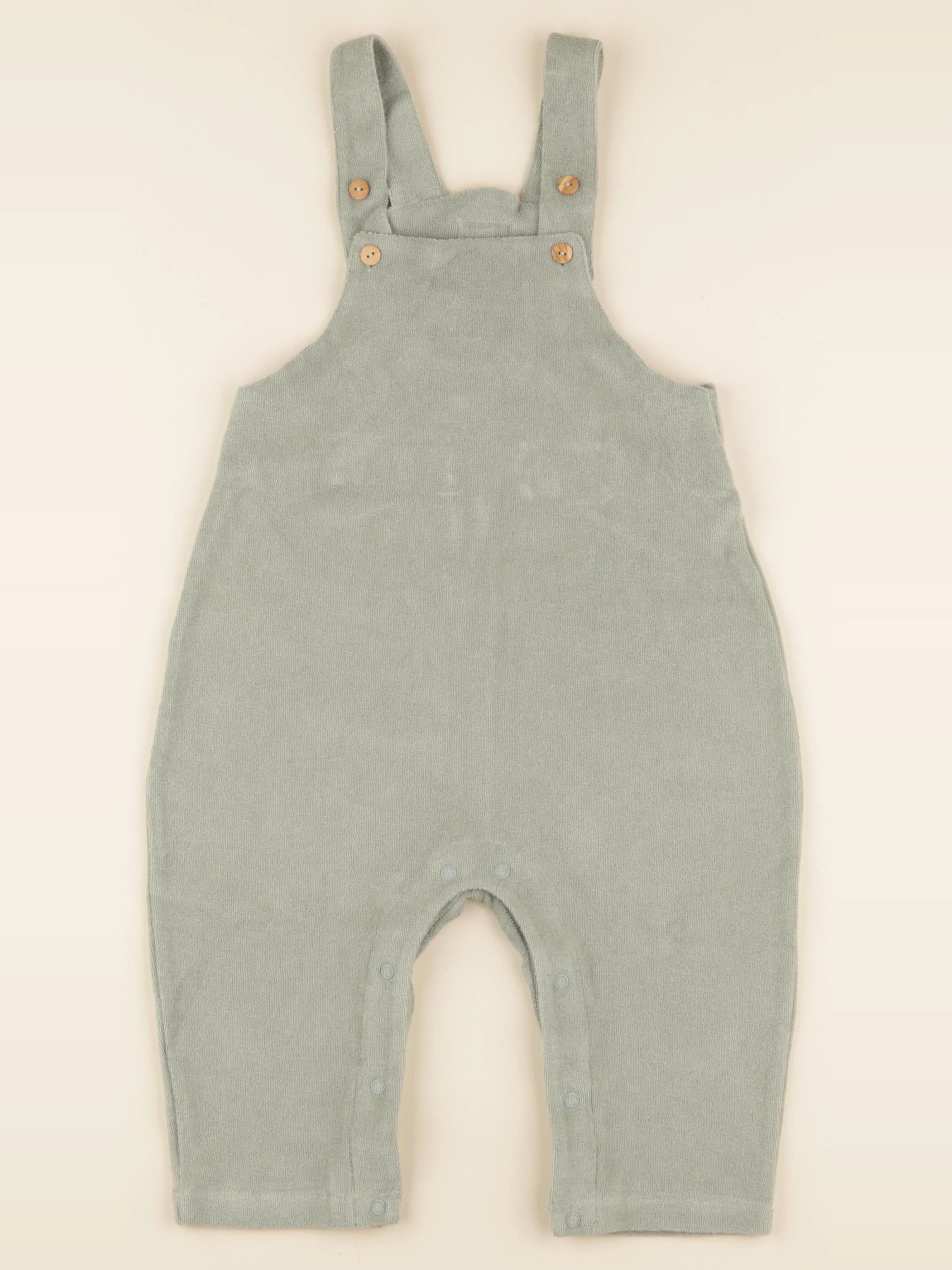 Salopette Homer Terry vert