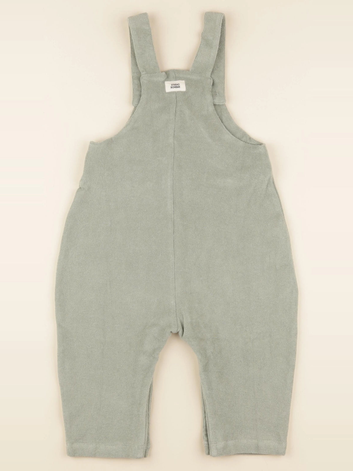 Salopette Homer Terry vert