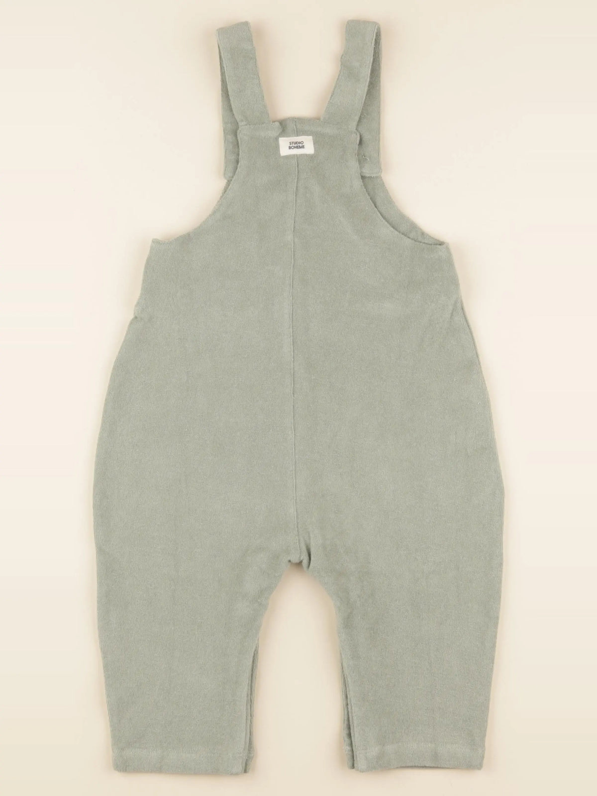 Salopette Homer Terry vert