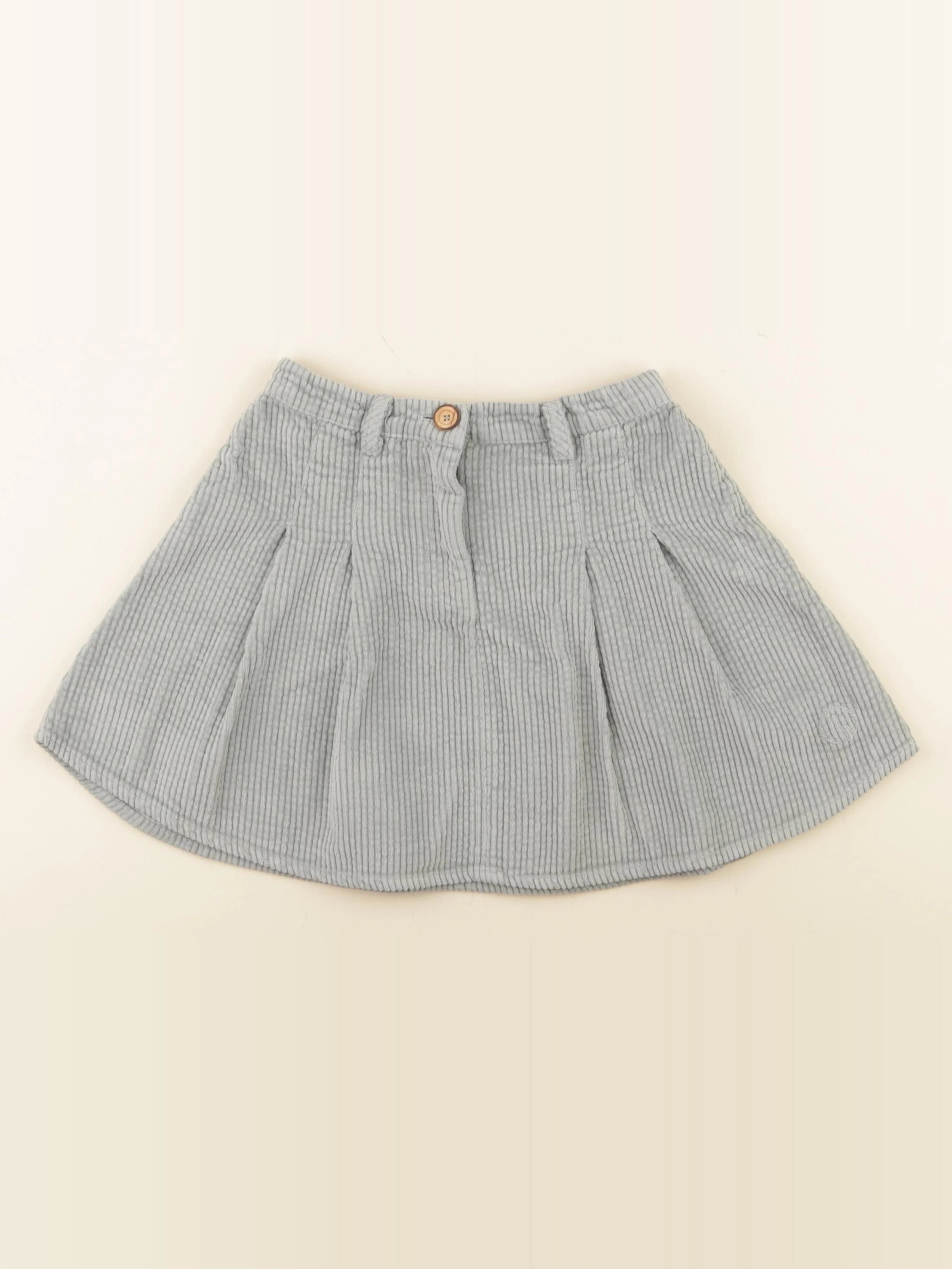 Buho - jupe gris, vert - 8 ans