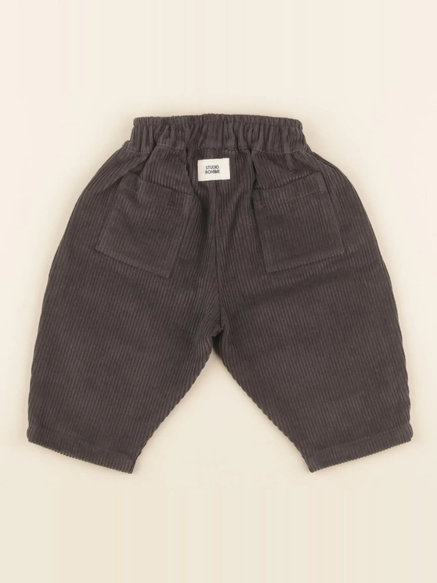 Pantalon velour Corderoy gris