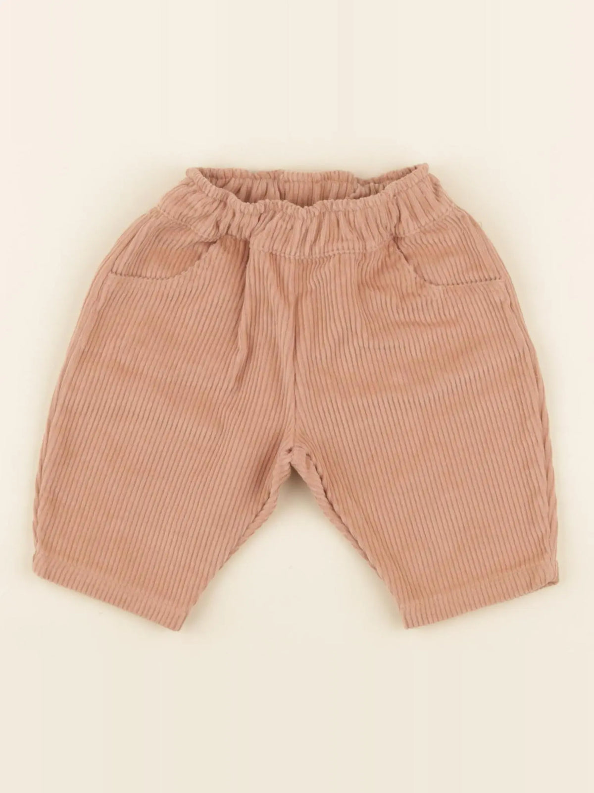 Pantalon velour Corderoy rose