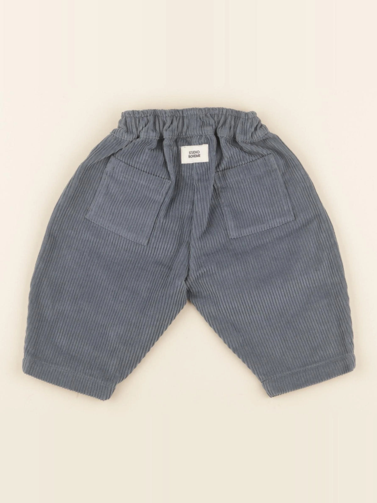 Pantalon velour Corderoy bleu