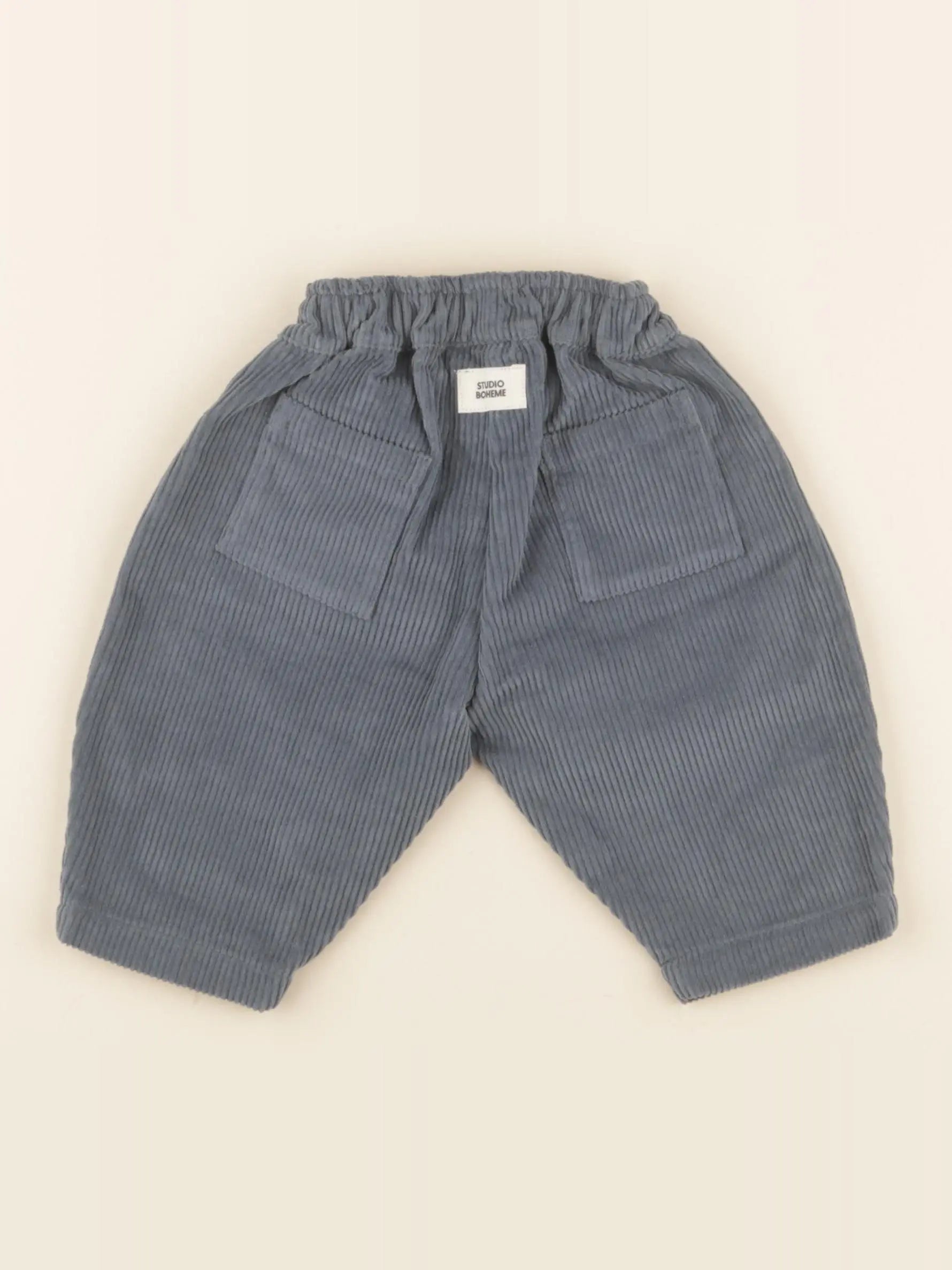 Pantalon velour Corderoy bleu