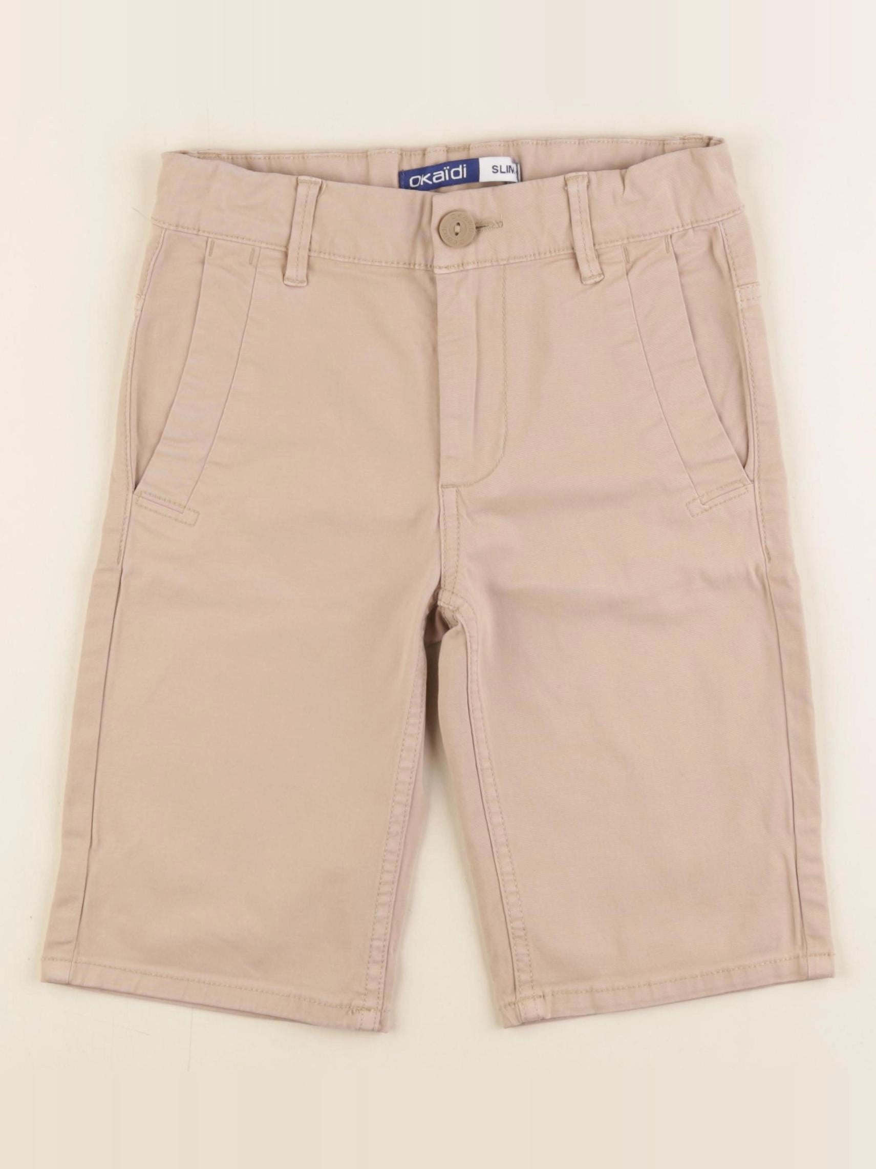 Okaidi - short beige - 9 ans