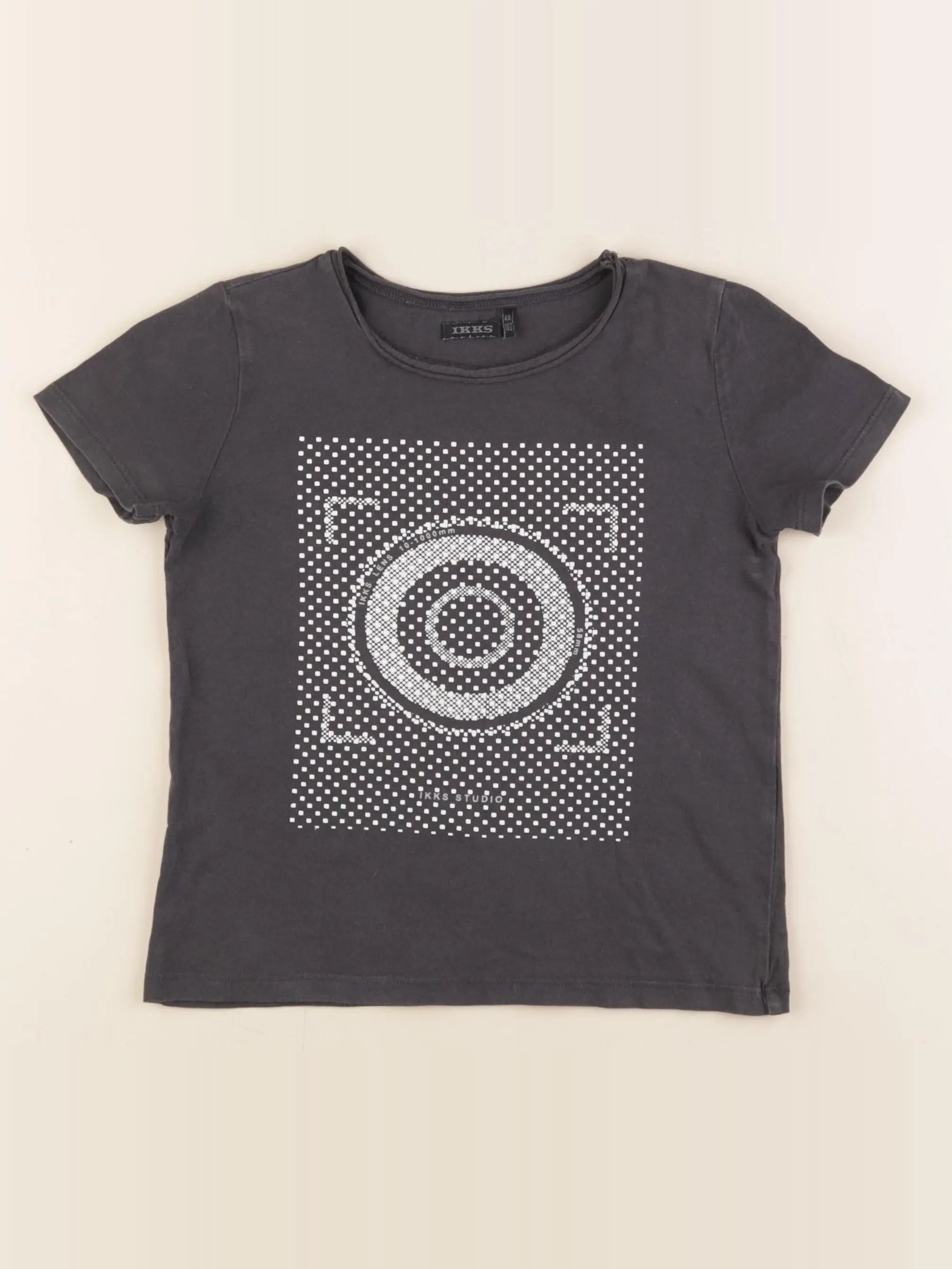 IKKS - tee-shirt gris - 4 ans