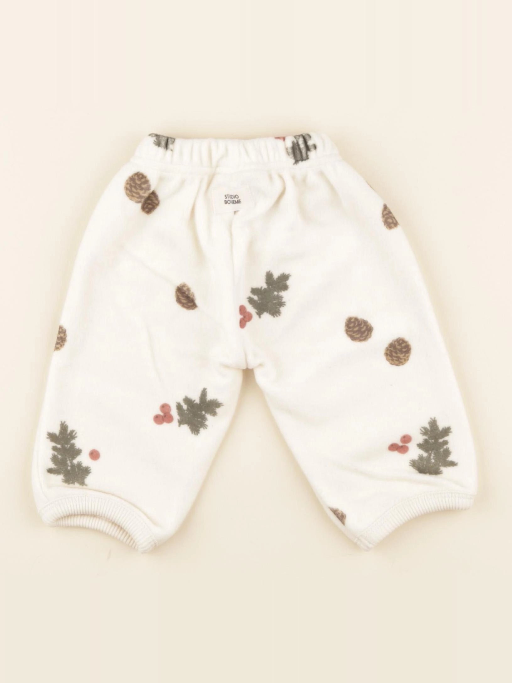 Pantalon Porgy polaire sapin beige