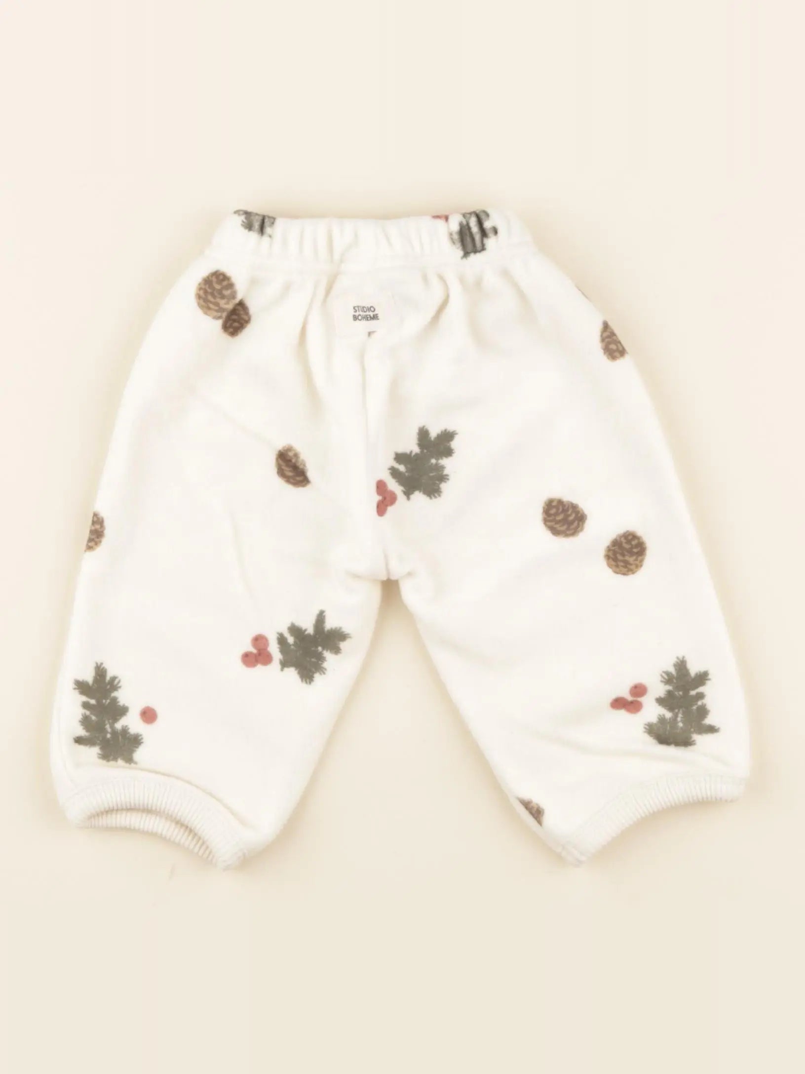 Pantalon Porgy polaire sapin beige