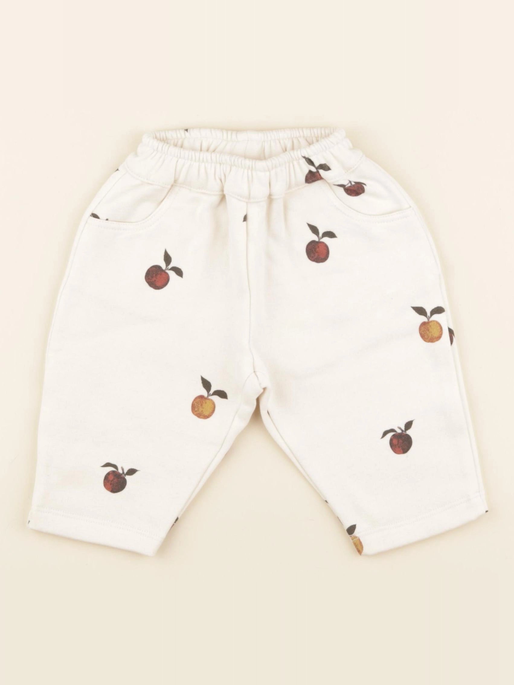 Pantalon Carrot Pommes beige