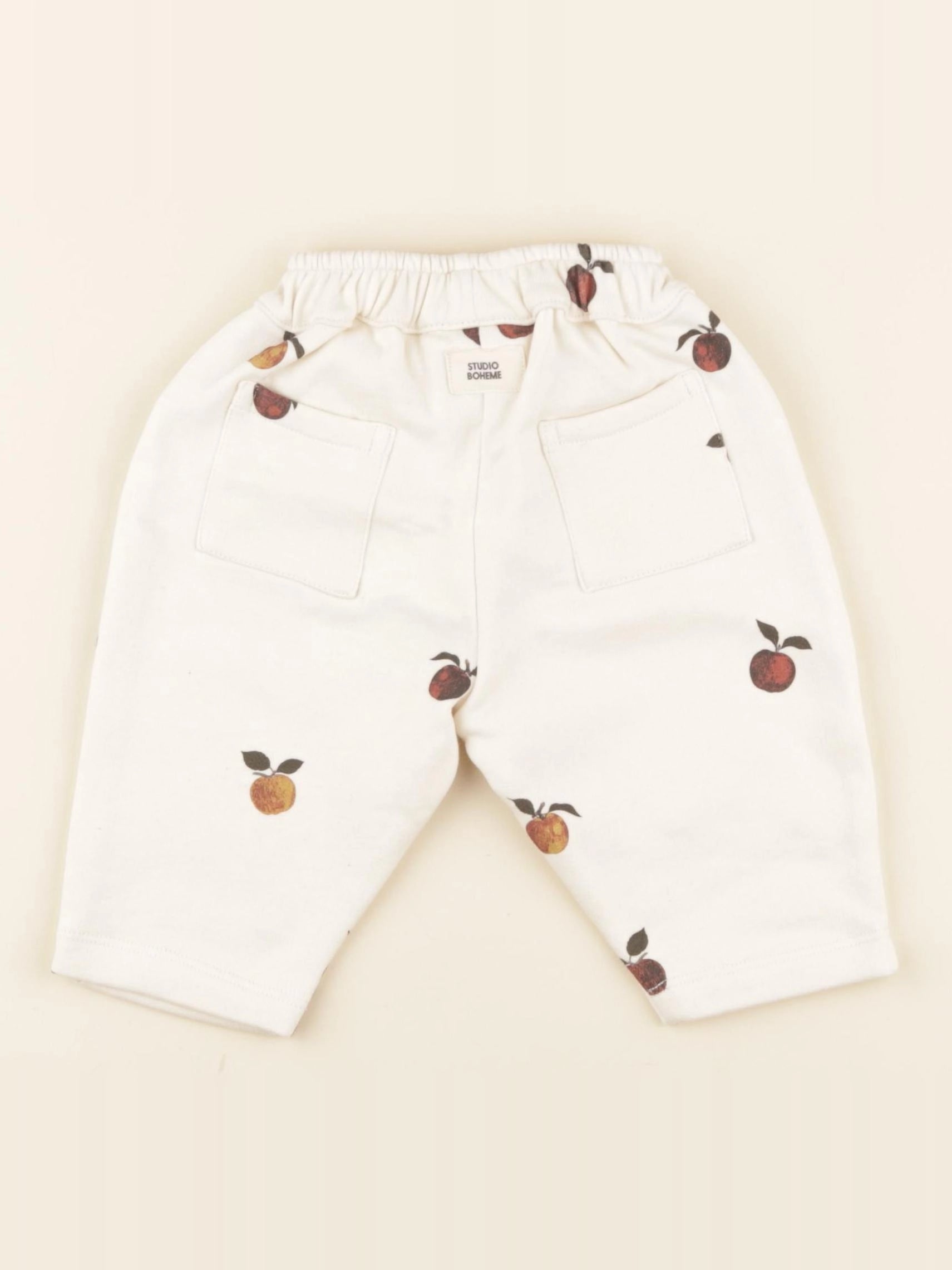 Pantalon Carrot Pommes beige