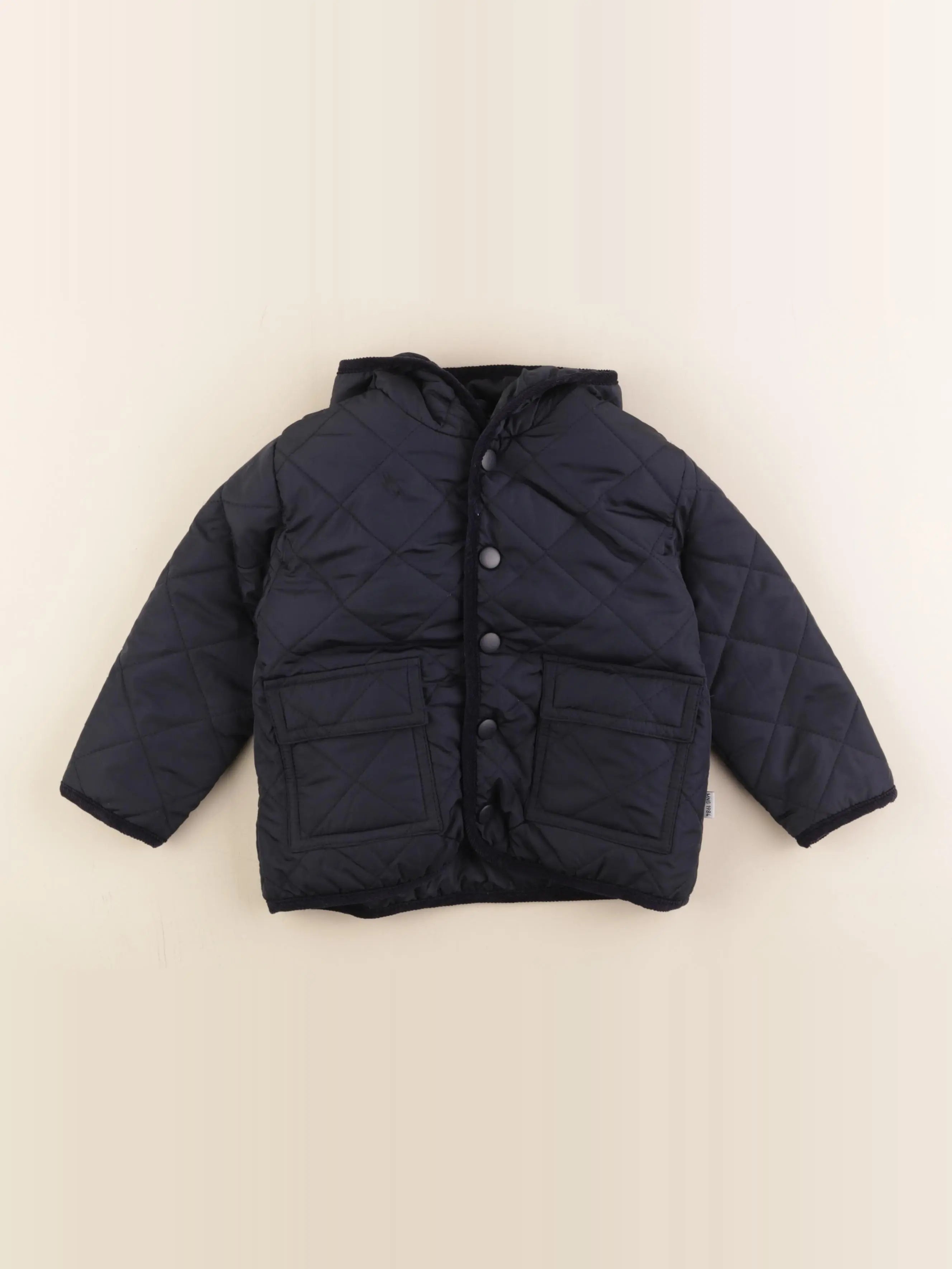 Mango - veste bleu - 18/24 mois