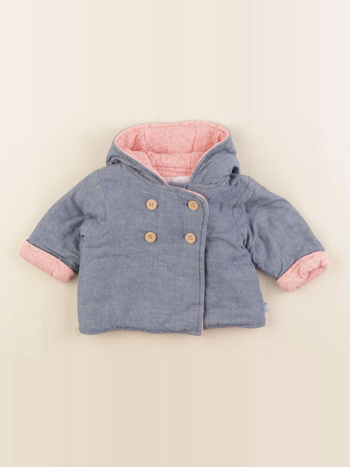 Cadet Rousselle - veste bleu - 3 mois