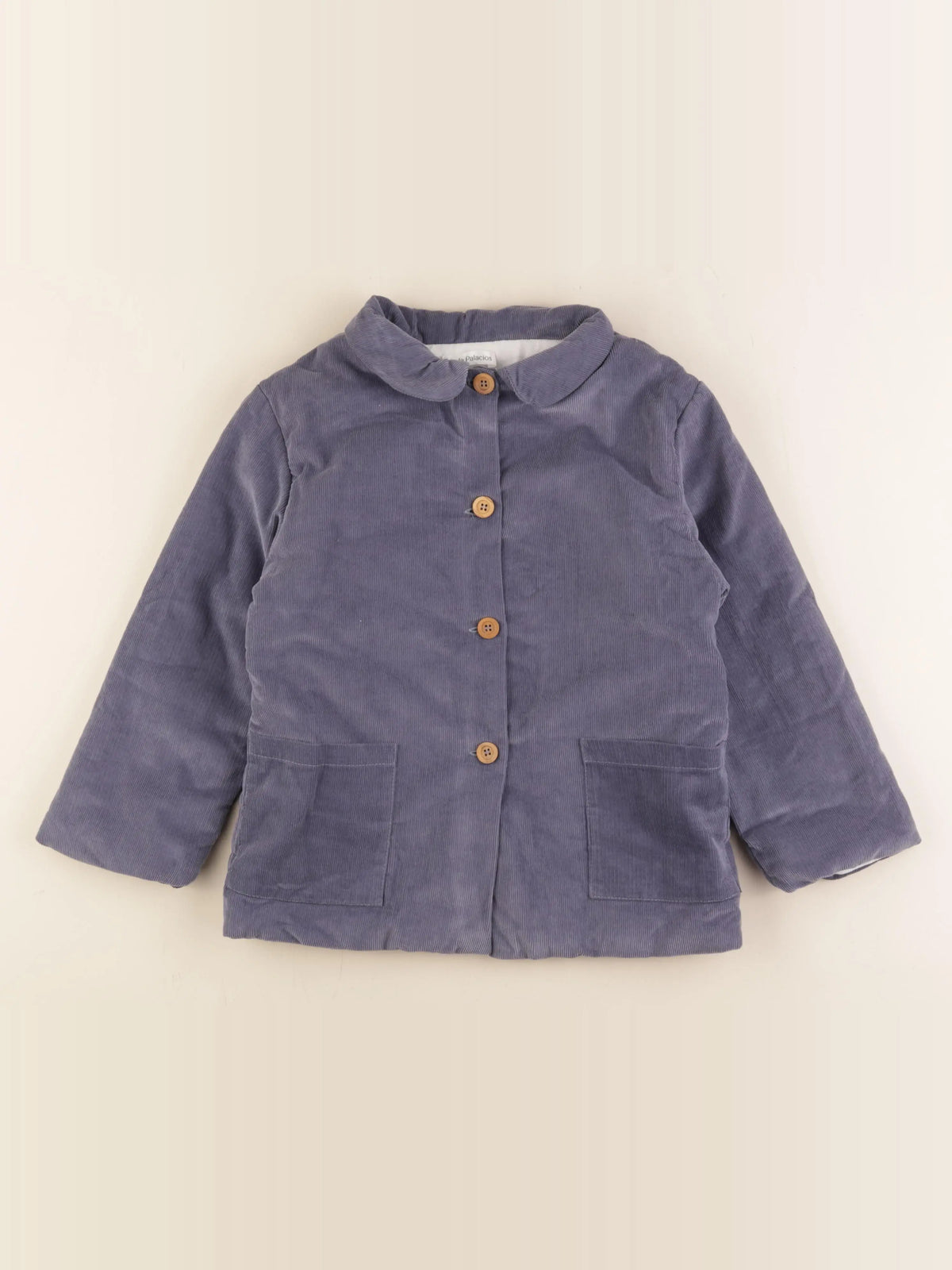 Lola Palacios - veste doublé bleu - 8 ans