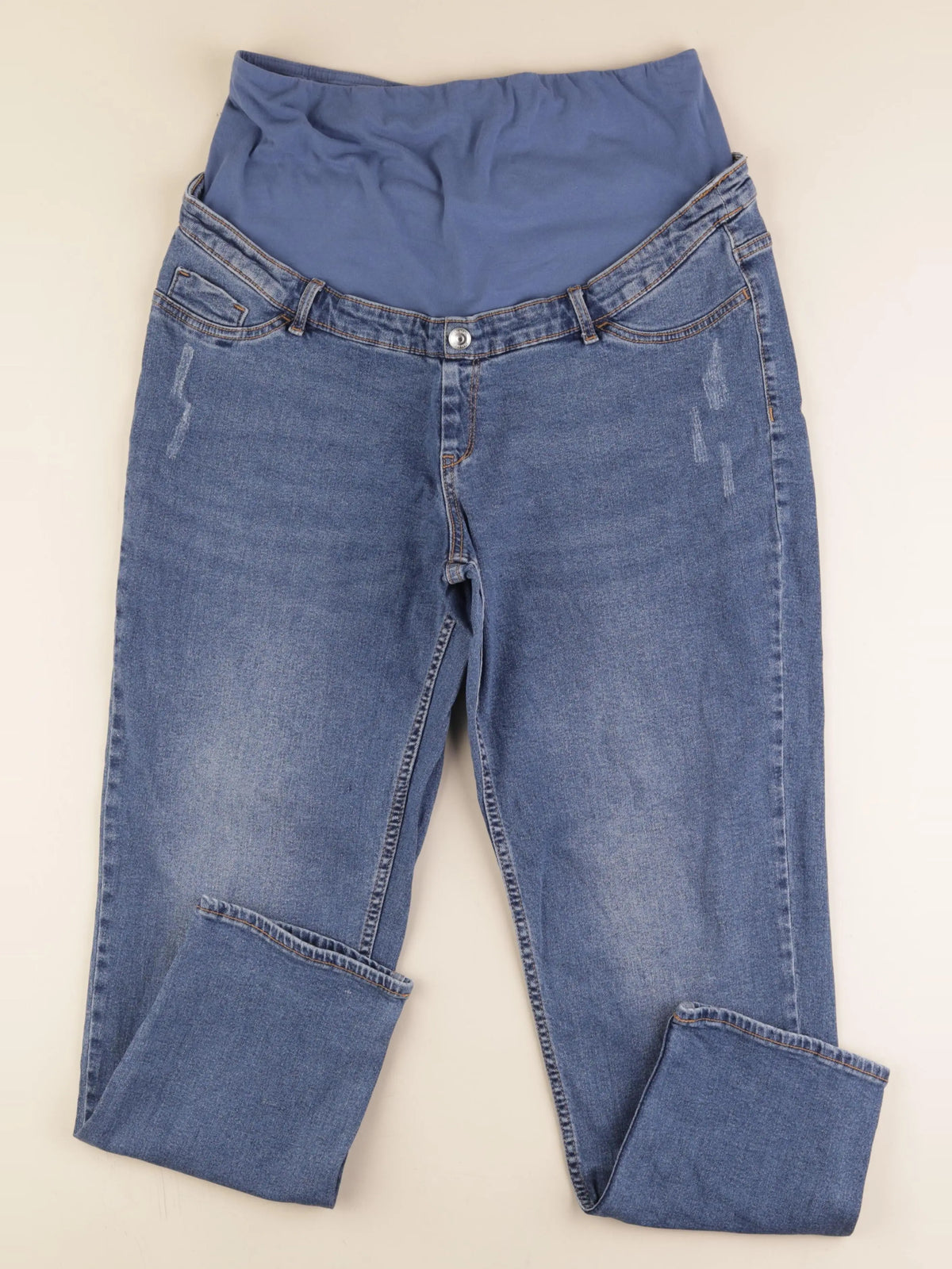 Kiabi - jean grossesse bleu - 44