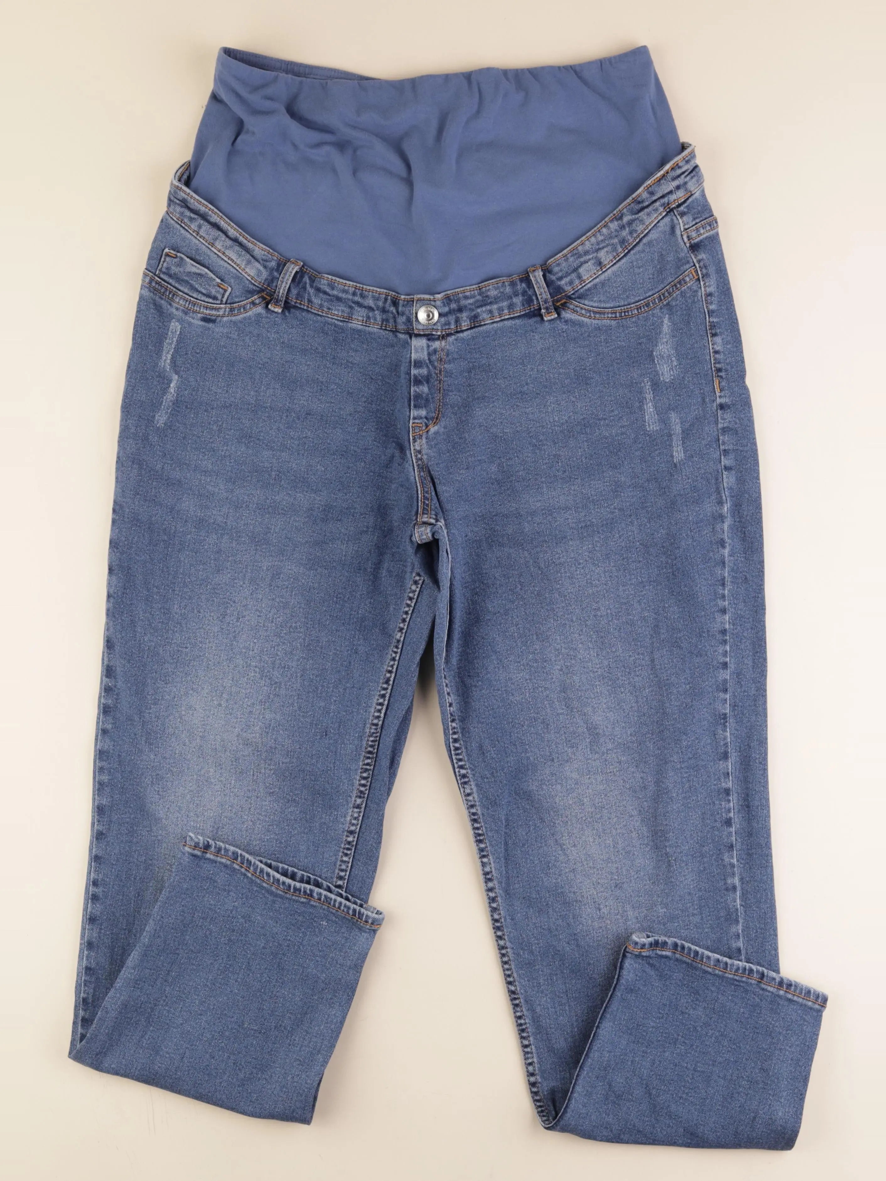 Kiabi - jean grossesse bleu - 44