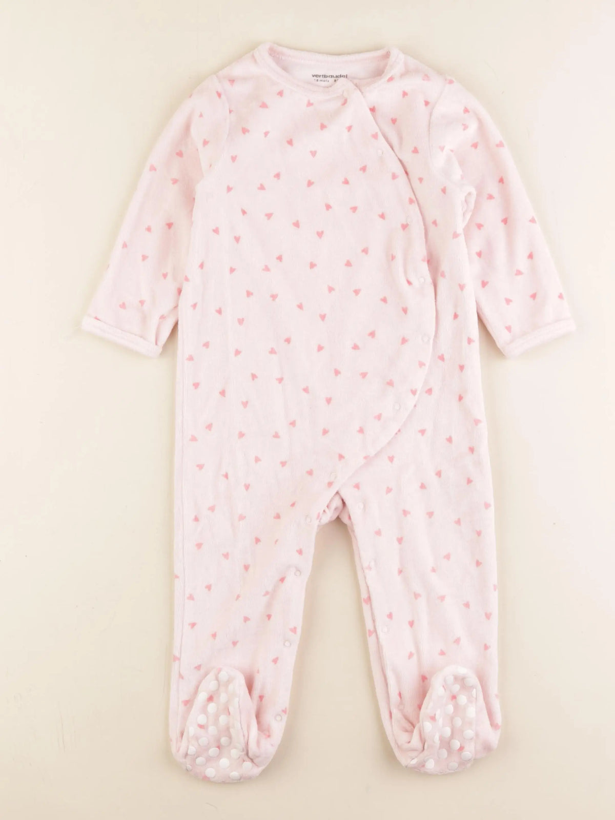 Zara - pyjama coton rose - 18 mois