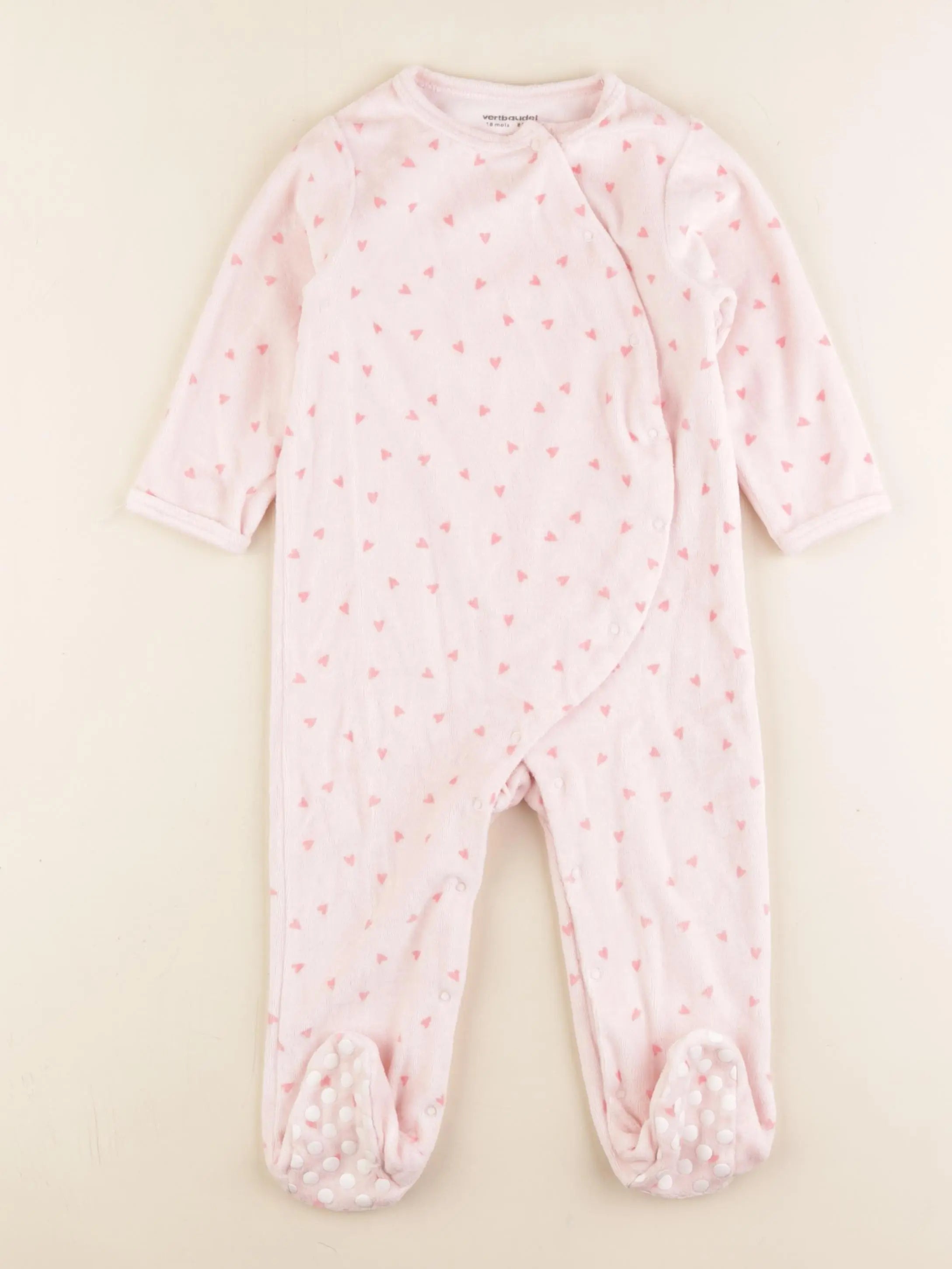 Zara - pyjama coton rose - 18 mois