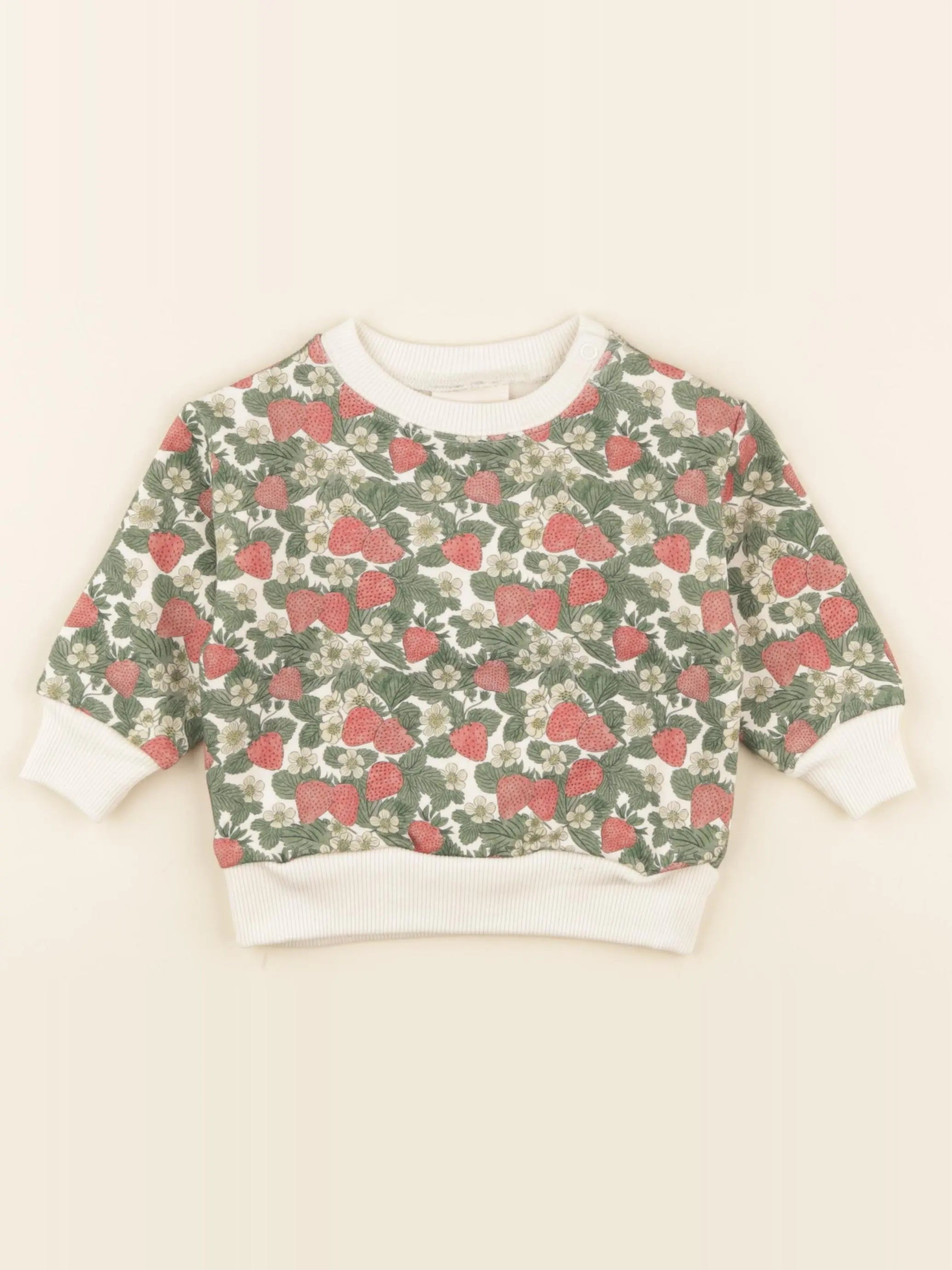 Sweat Bart Molleton fraises