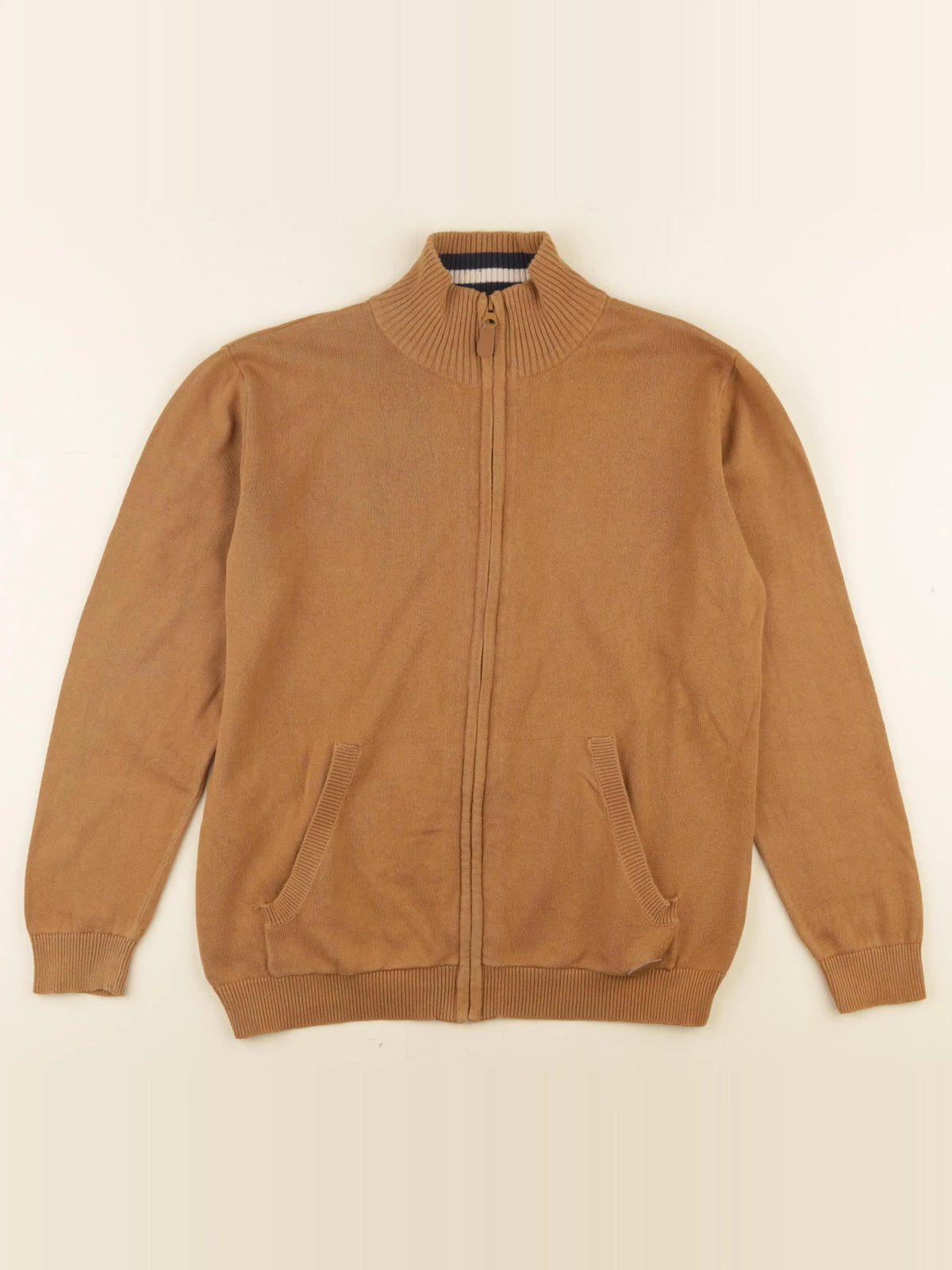 Vertbaudet - gilet marron - 14 ans