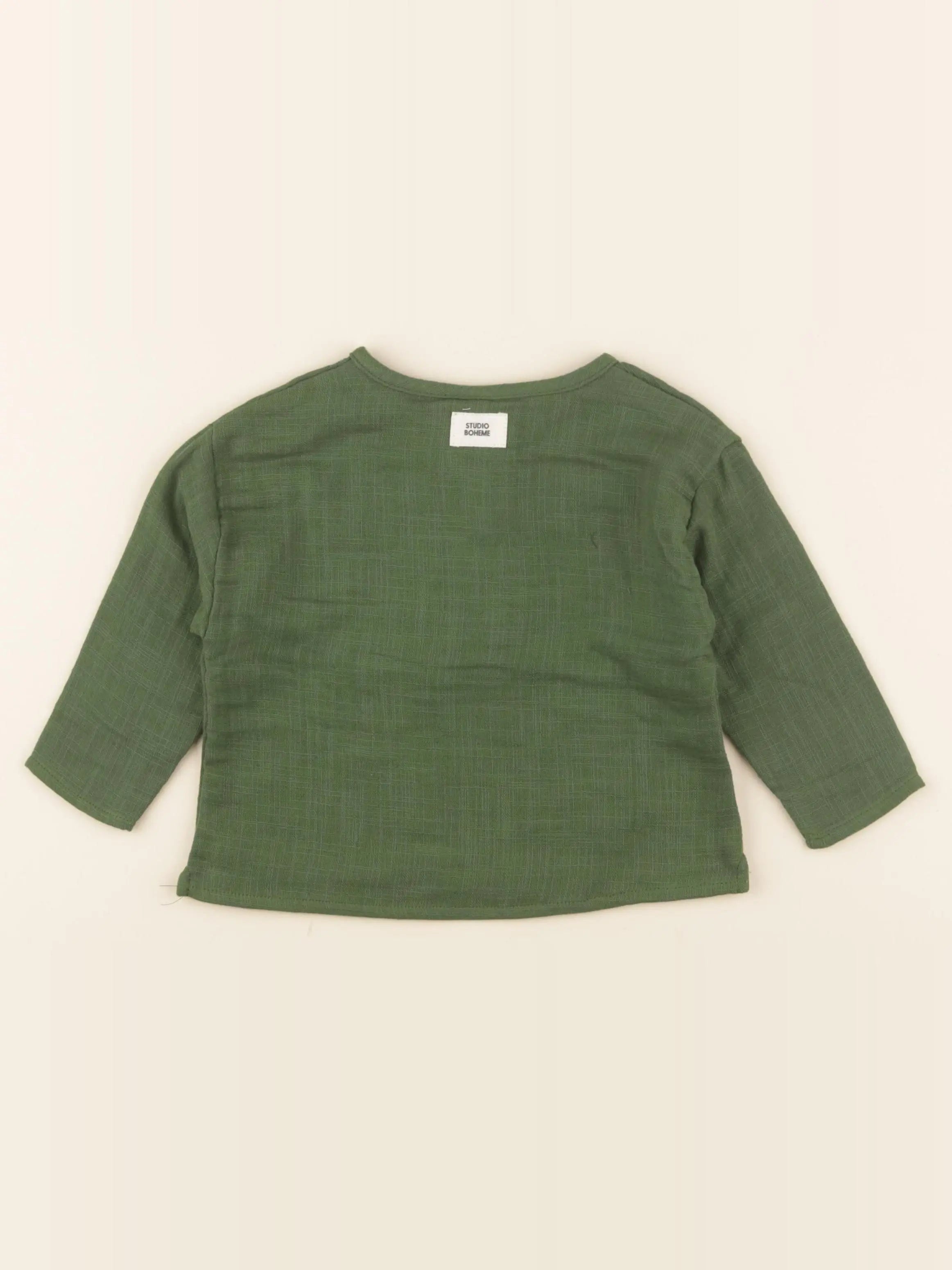 Chemise Romeo vert