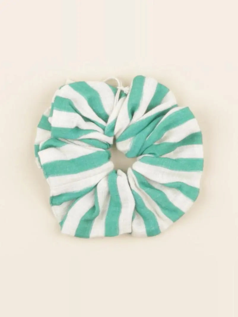 Chouchou Gigi Rayures vert