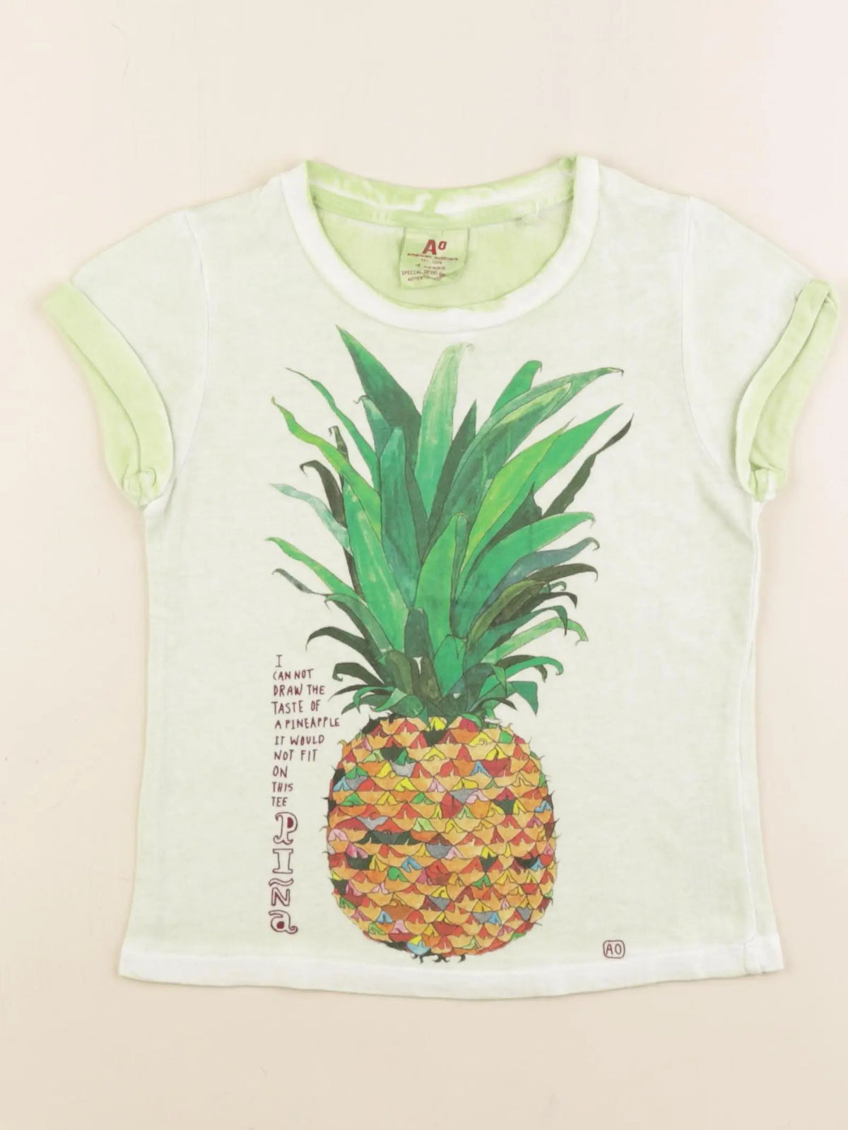American Outfitters - tee-shirt vert - 4 ans