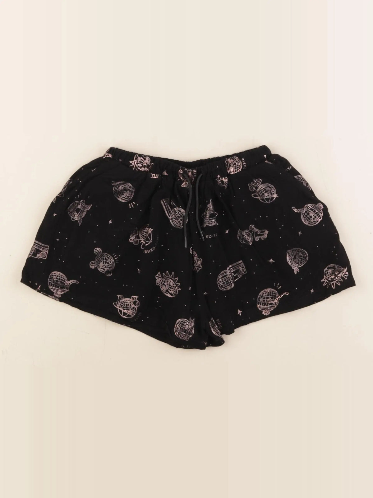 Kenzo - short noir, bronze - 6 ans