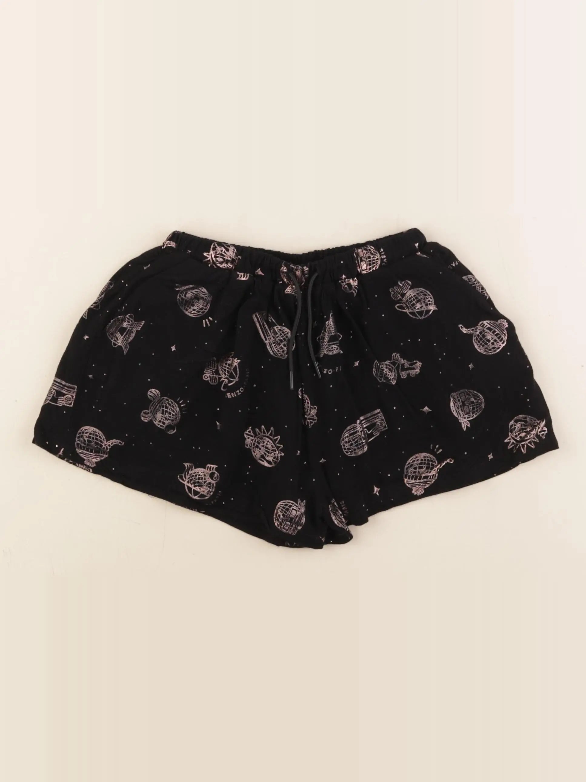 Kenzo - short noir, bronze - 6 ans