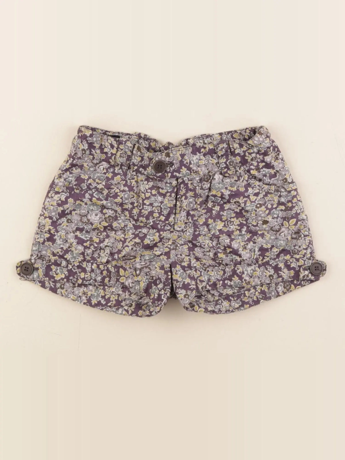 Bonpoint - short violet, vert - 3 ans