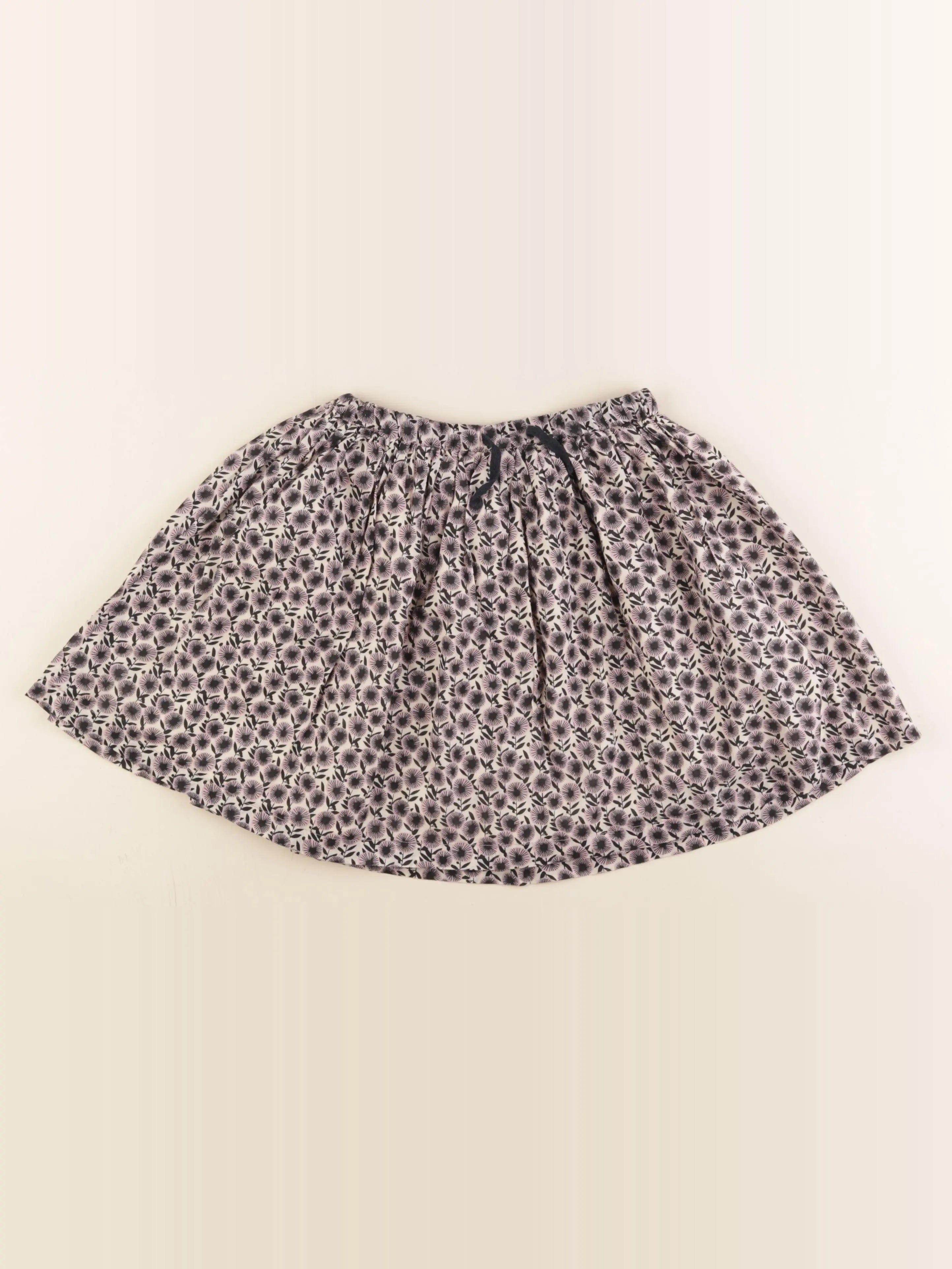 Monoprix - jupe rose, noir - 8 ans