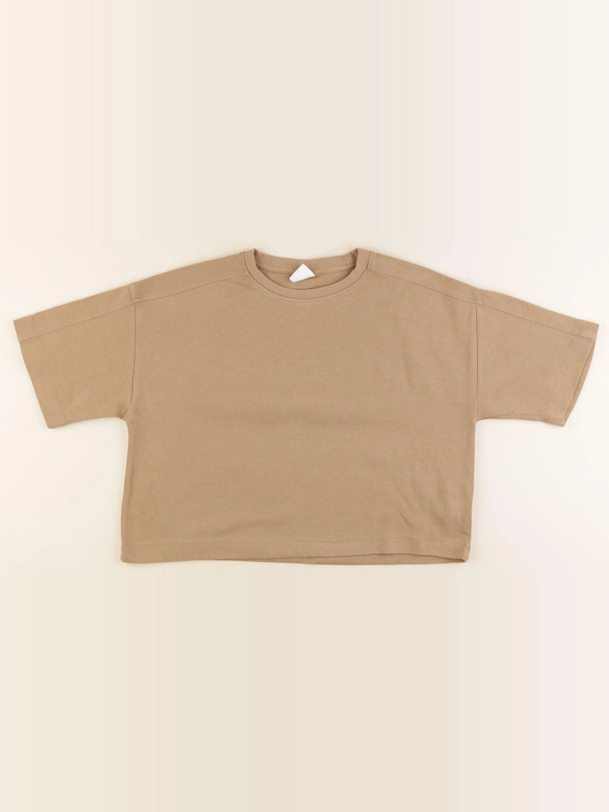 Zara - tee-shirt marron - 11/12 ans