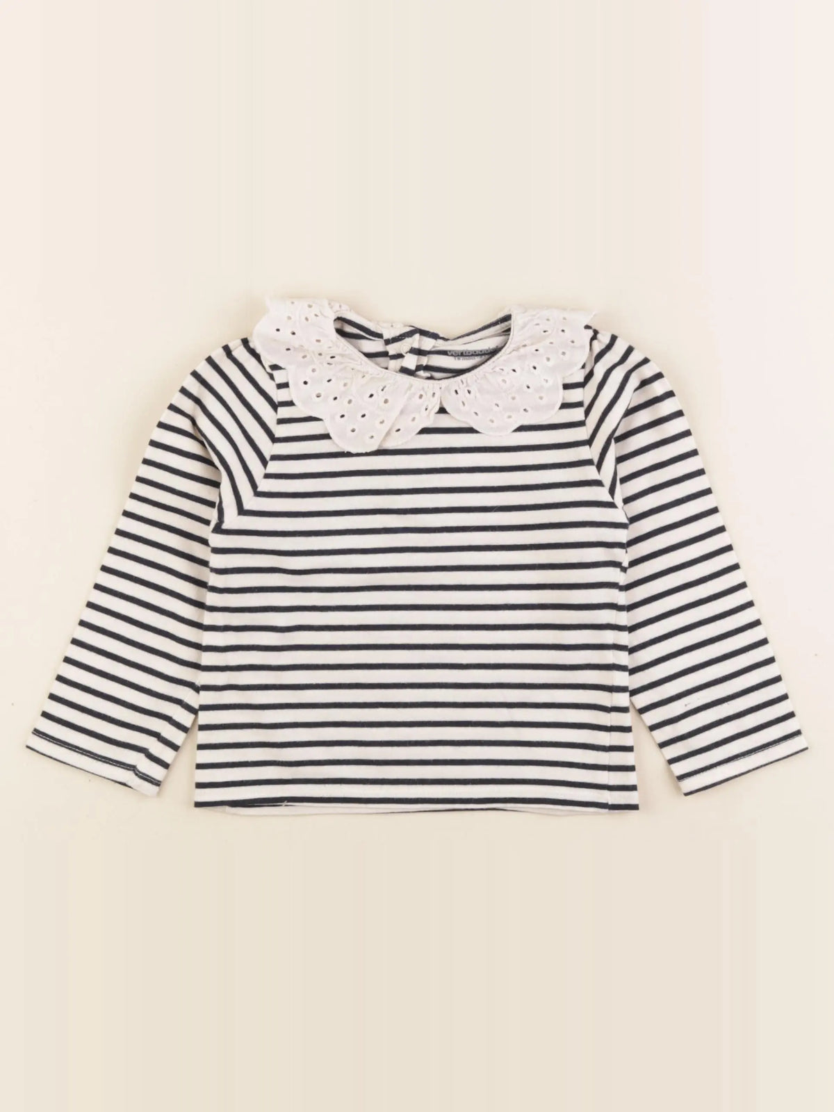 Vertbaudet - tee-shirt bleu - 18 mois