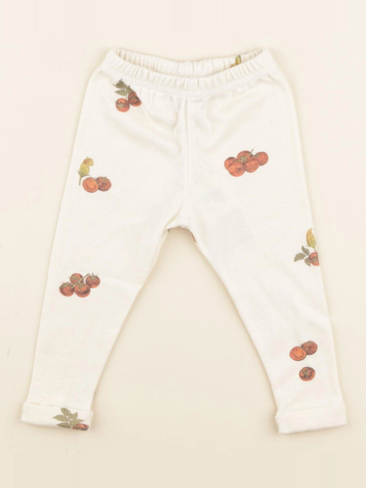 Leggings Rom Pom Tomates beige