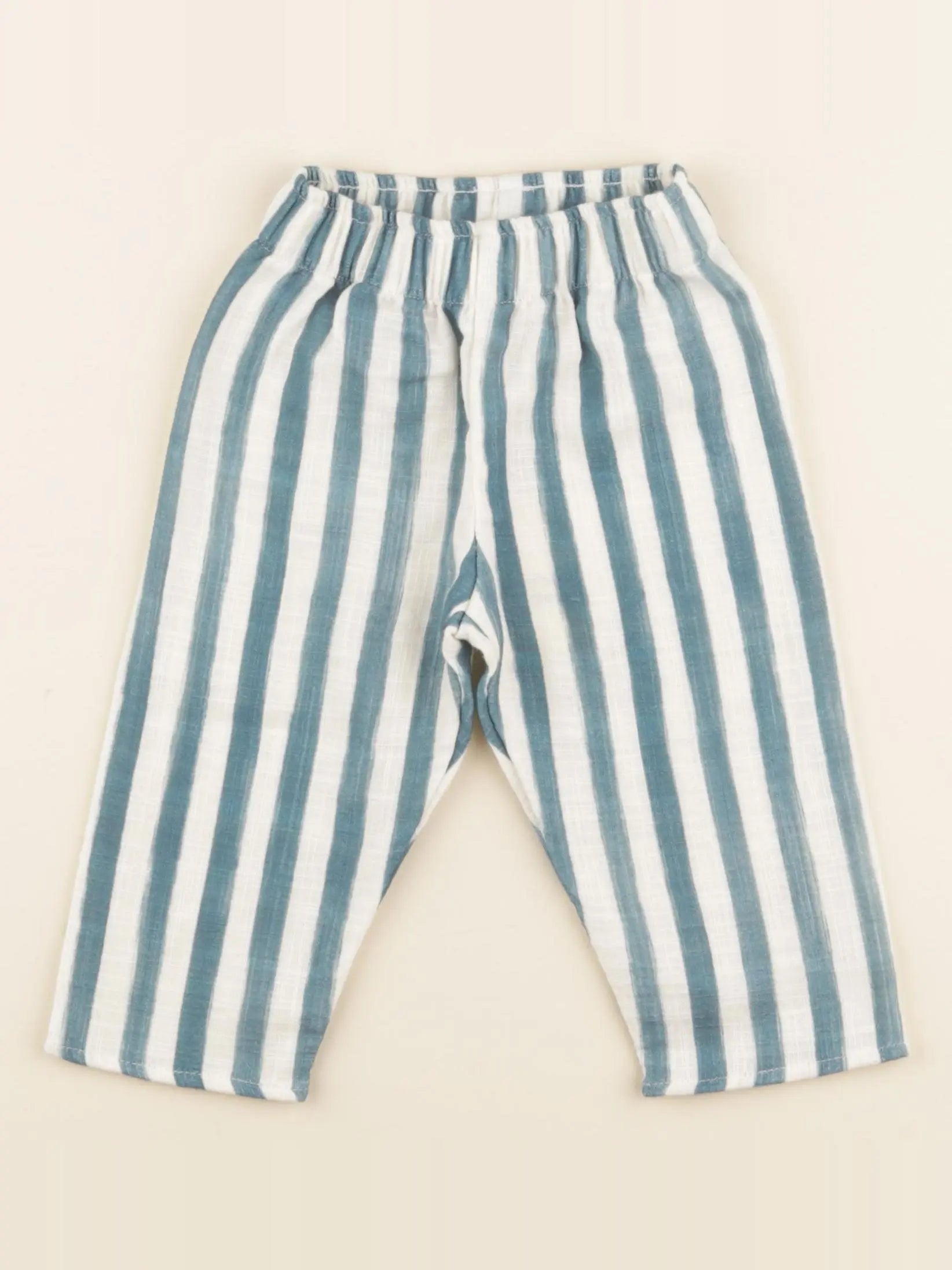 Pantalon Cousin Rayures bleu