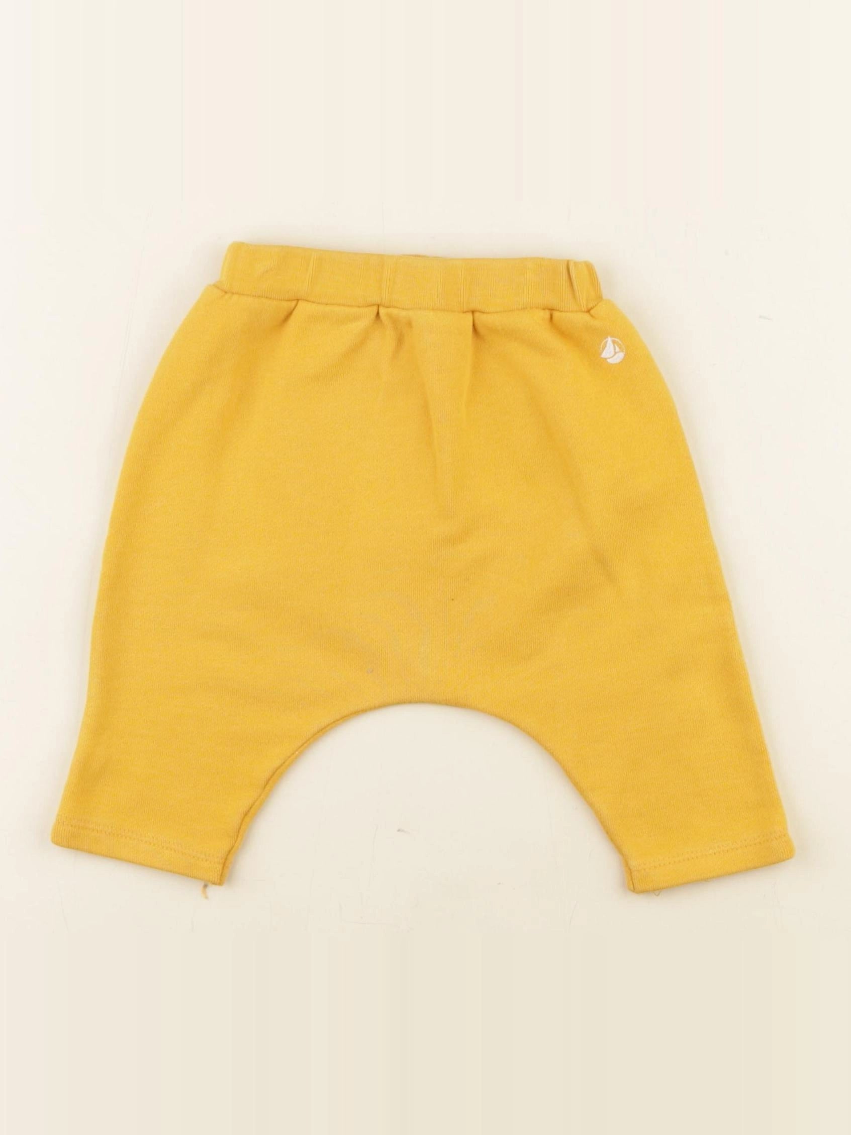 Petit Bateau - sarouel jaune - 6 mois