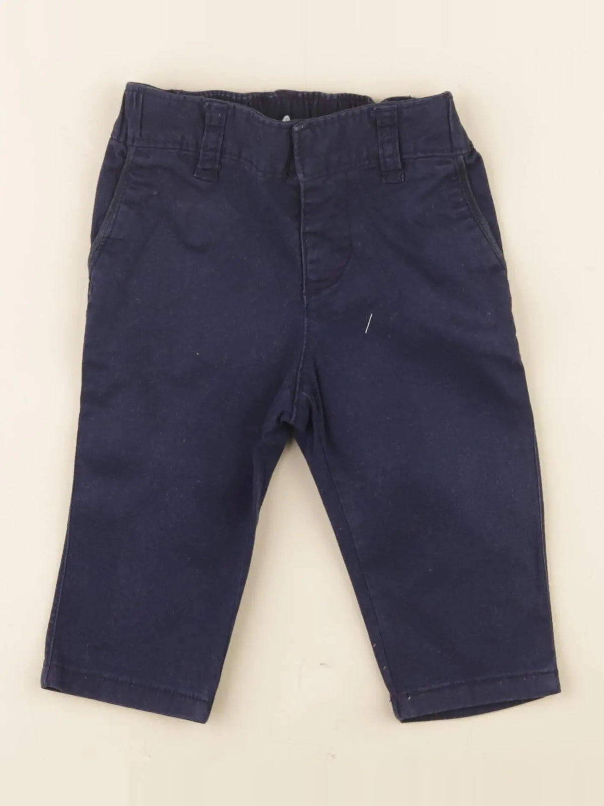 GAP - pantalon bleu - 6/12 mois