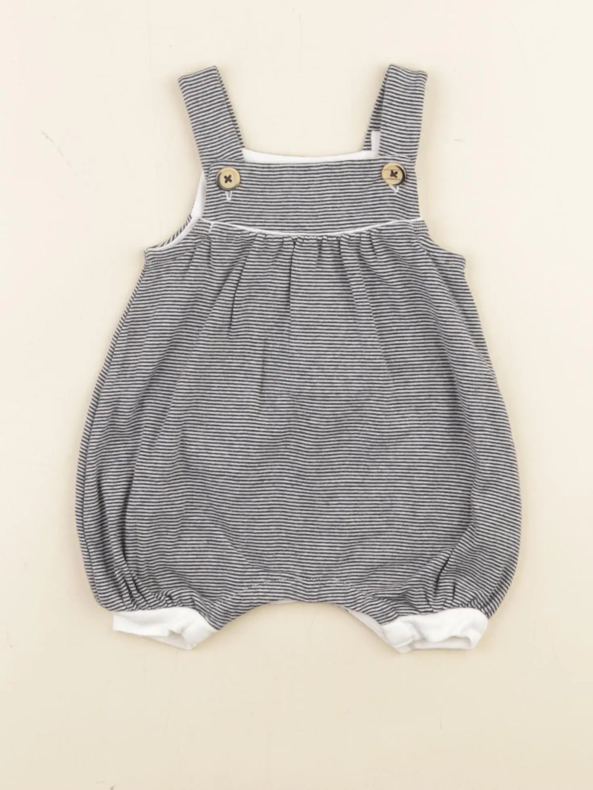 Petit Bateau - combinaison bleu - 3 mois