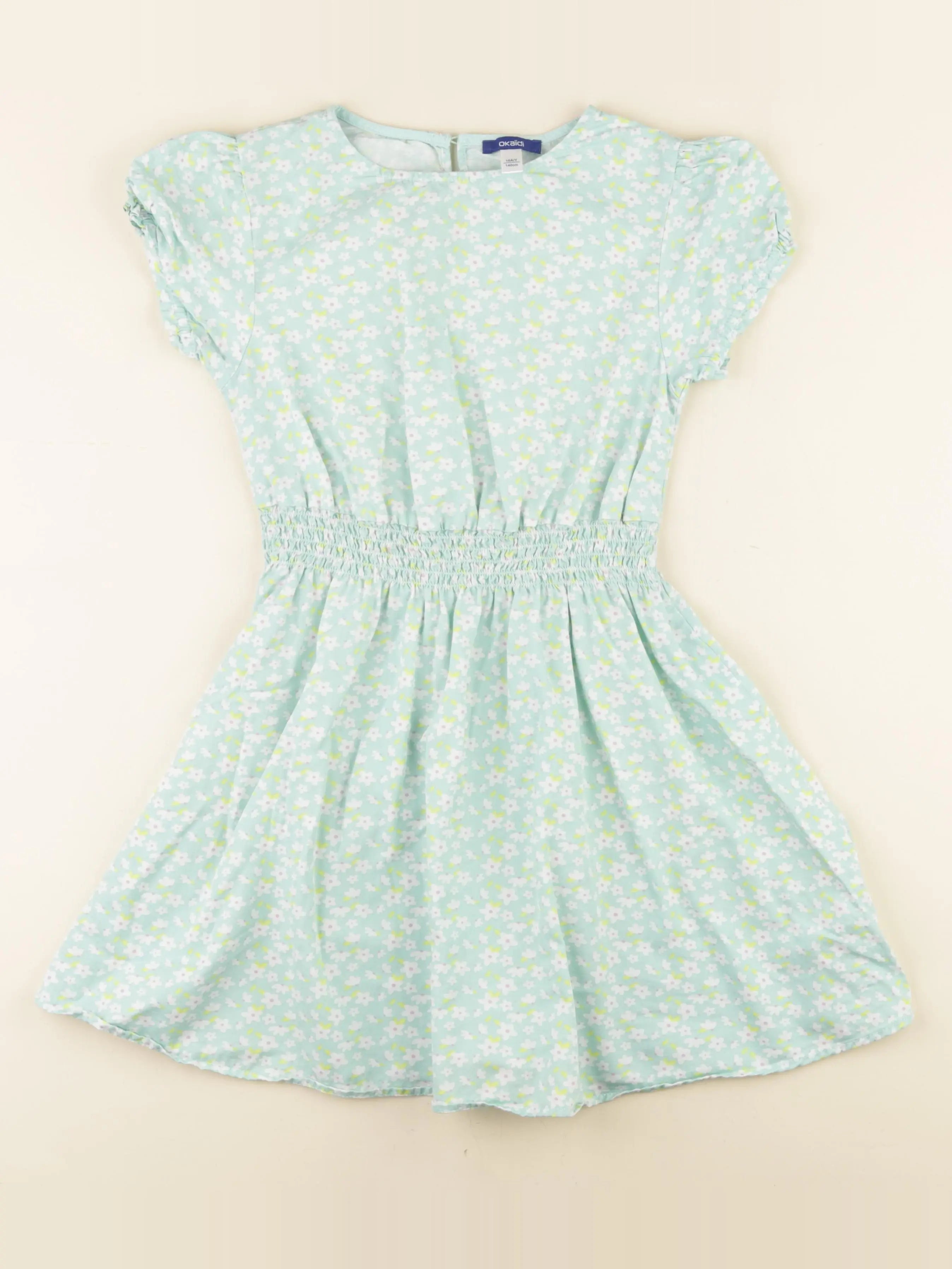 Okaidi - robe vert - 10 ans