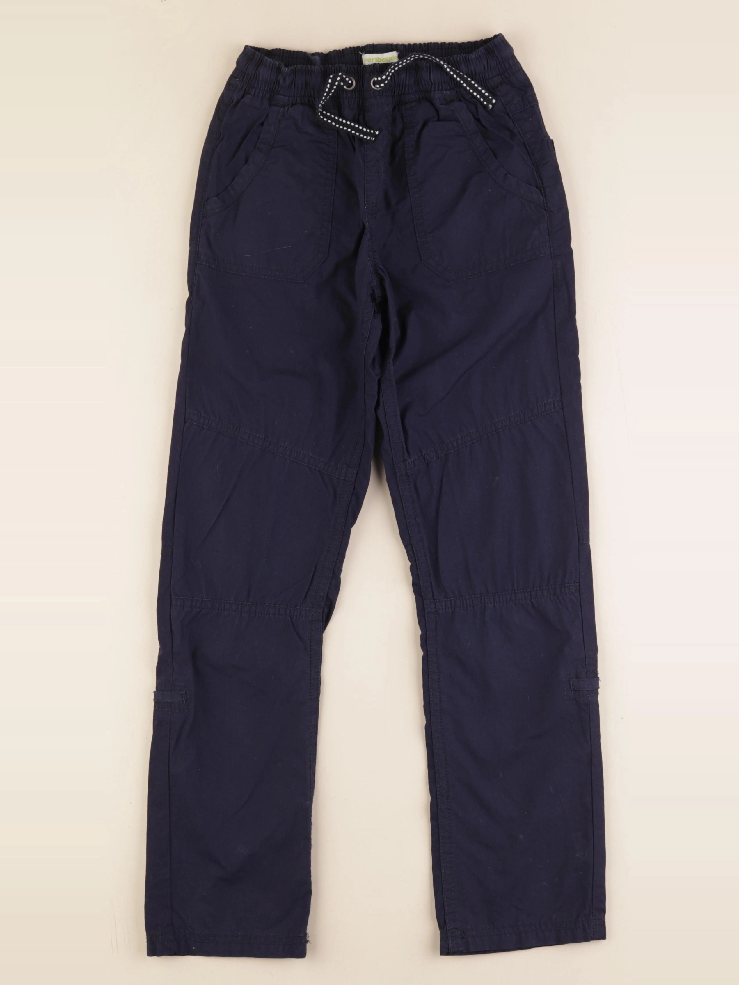 Vertbaudet - pantalon bleu - 9 ans