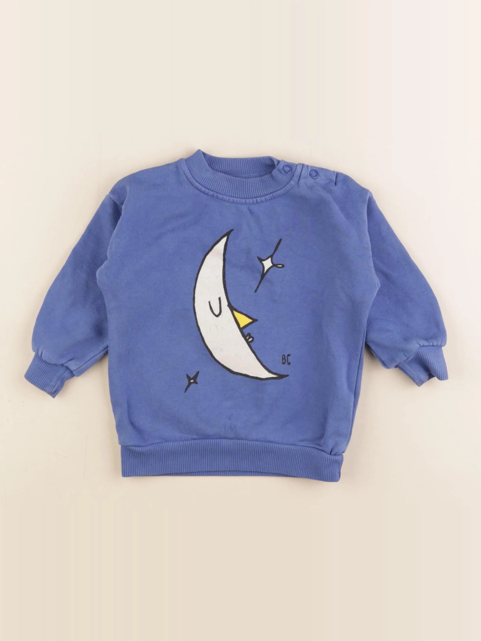 Bobo Choses - sweat bleu - 6 mois