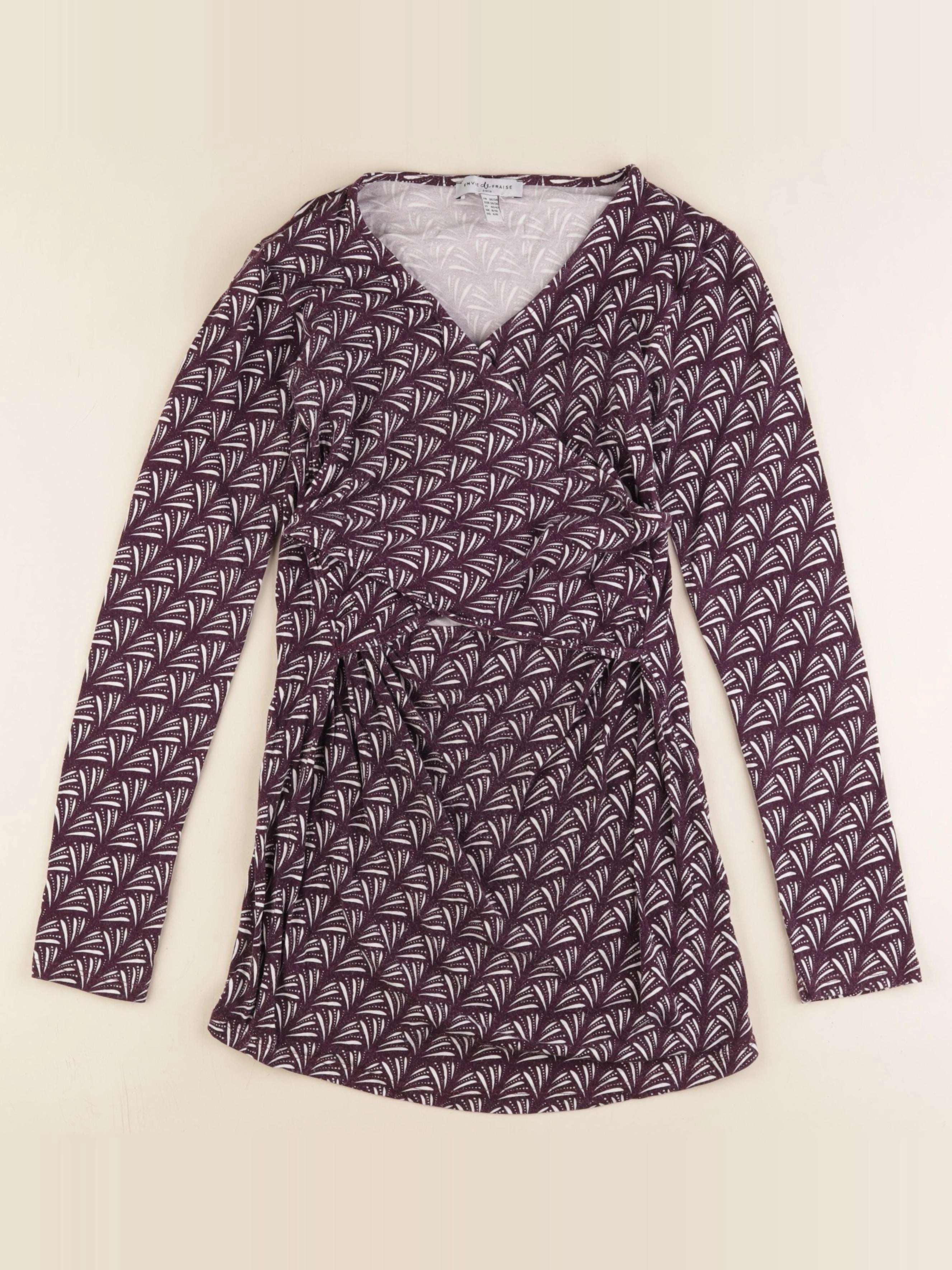 Envie de fraise - tee-shirt allaitement violet - 36 à 38