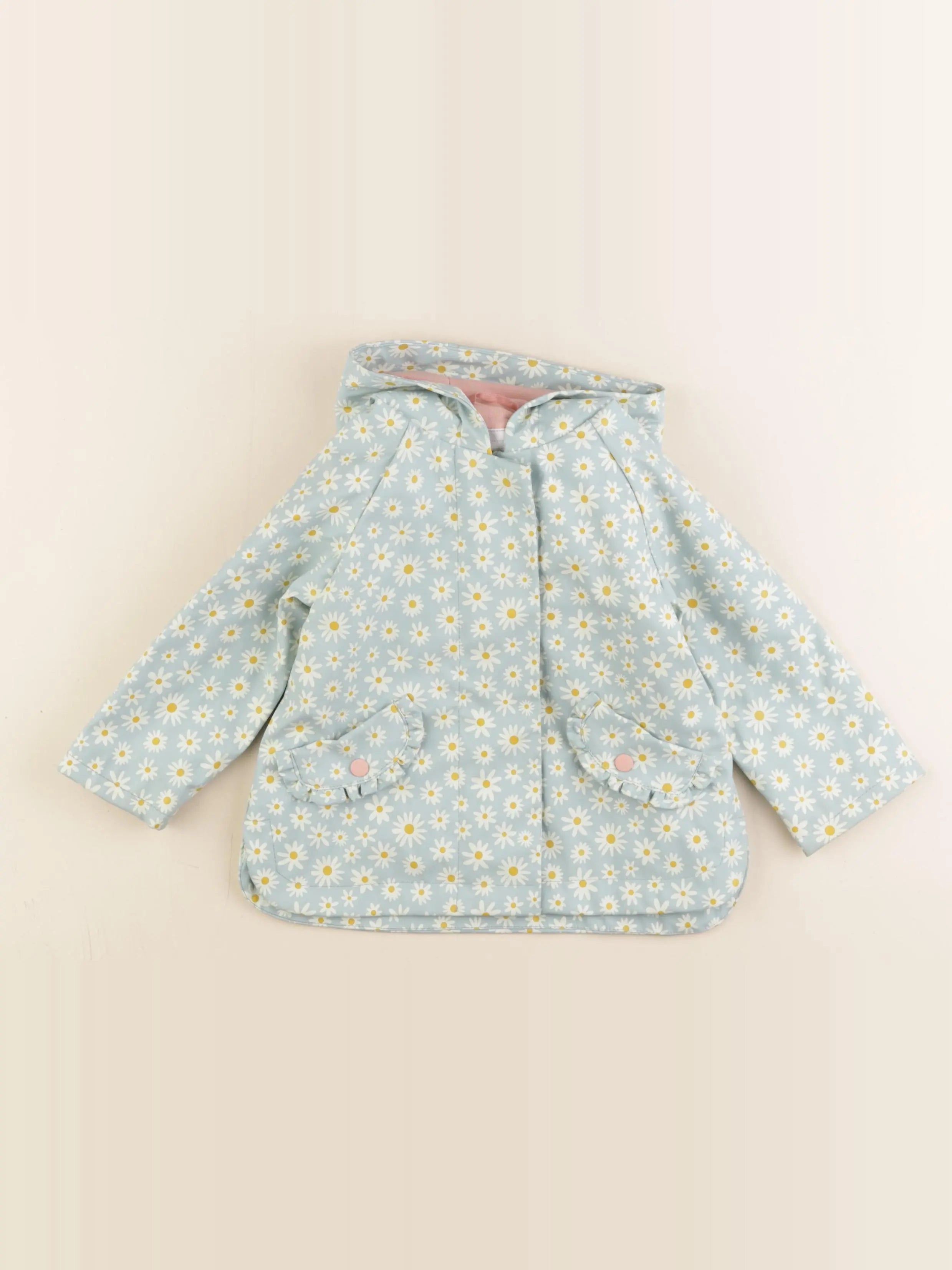 Vertbaudet - imperméable vert - 18 mois