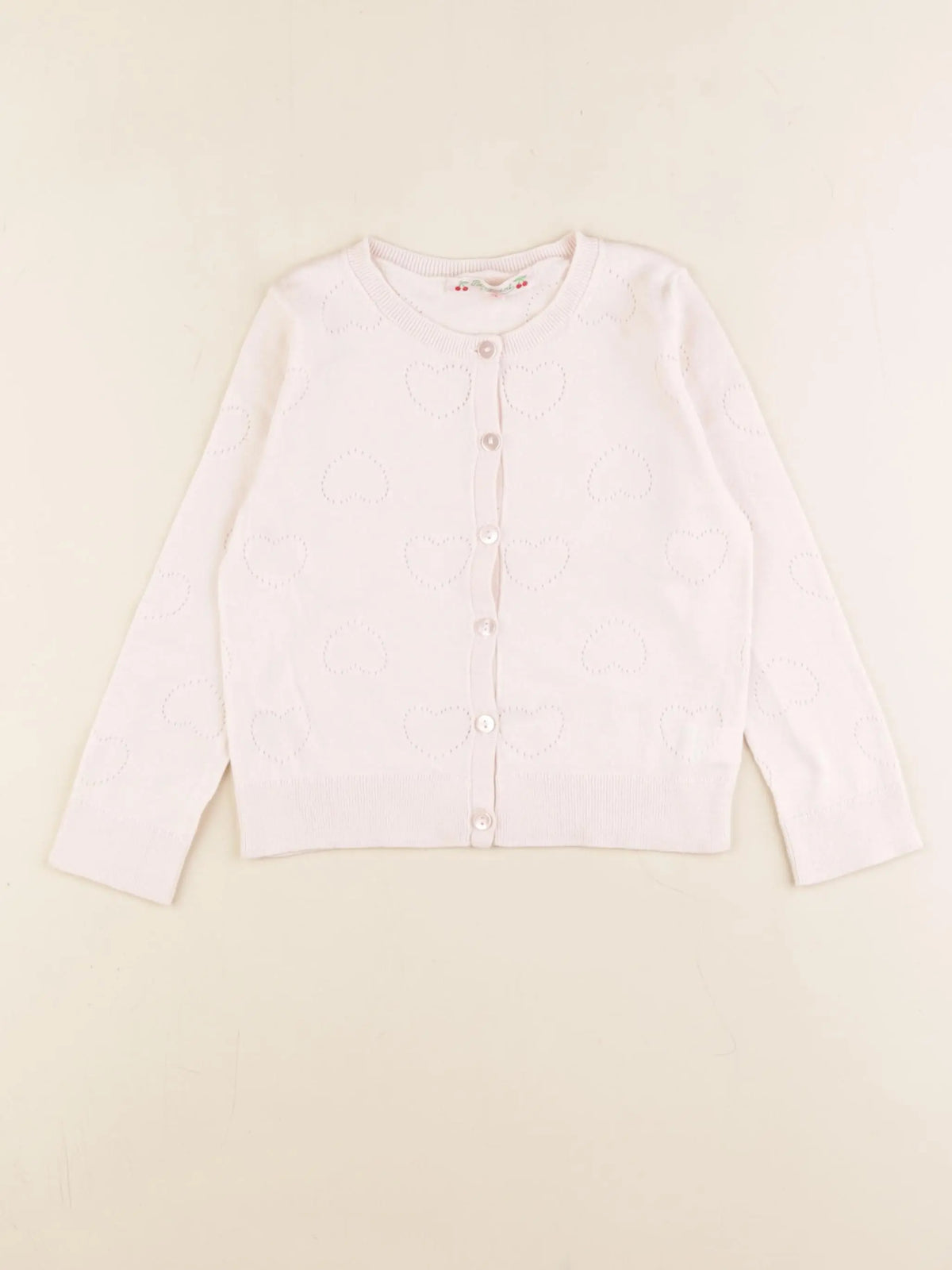 Bonpoint - gilet rose - 4 ans