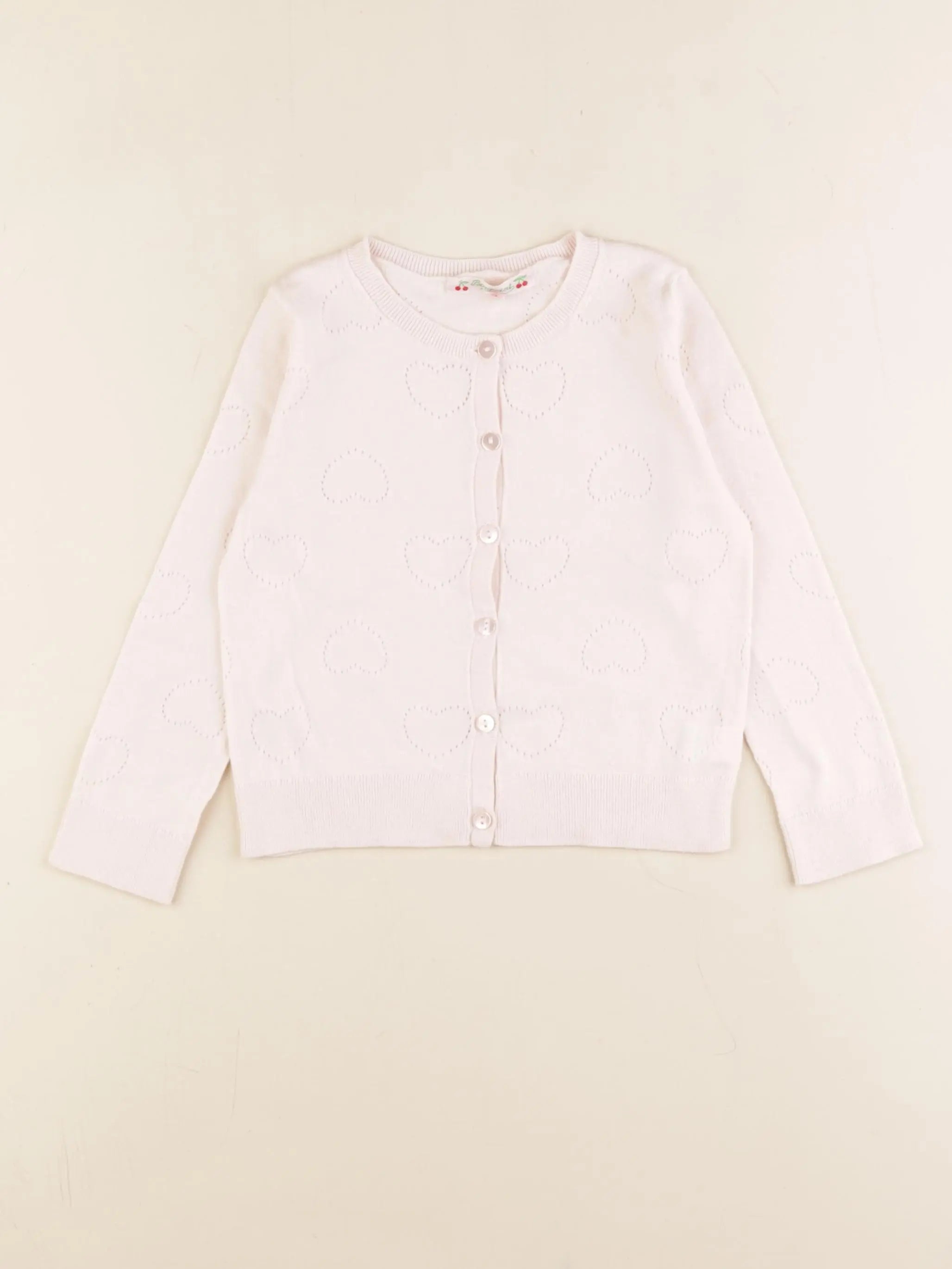 Bonpoint - gilet rose - 4 ans