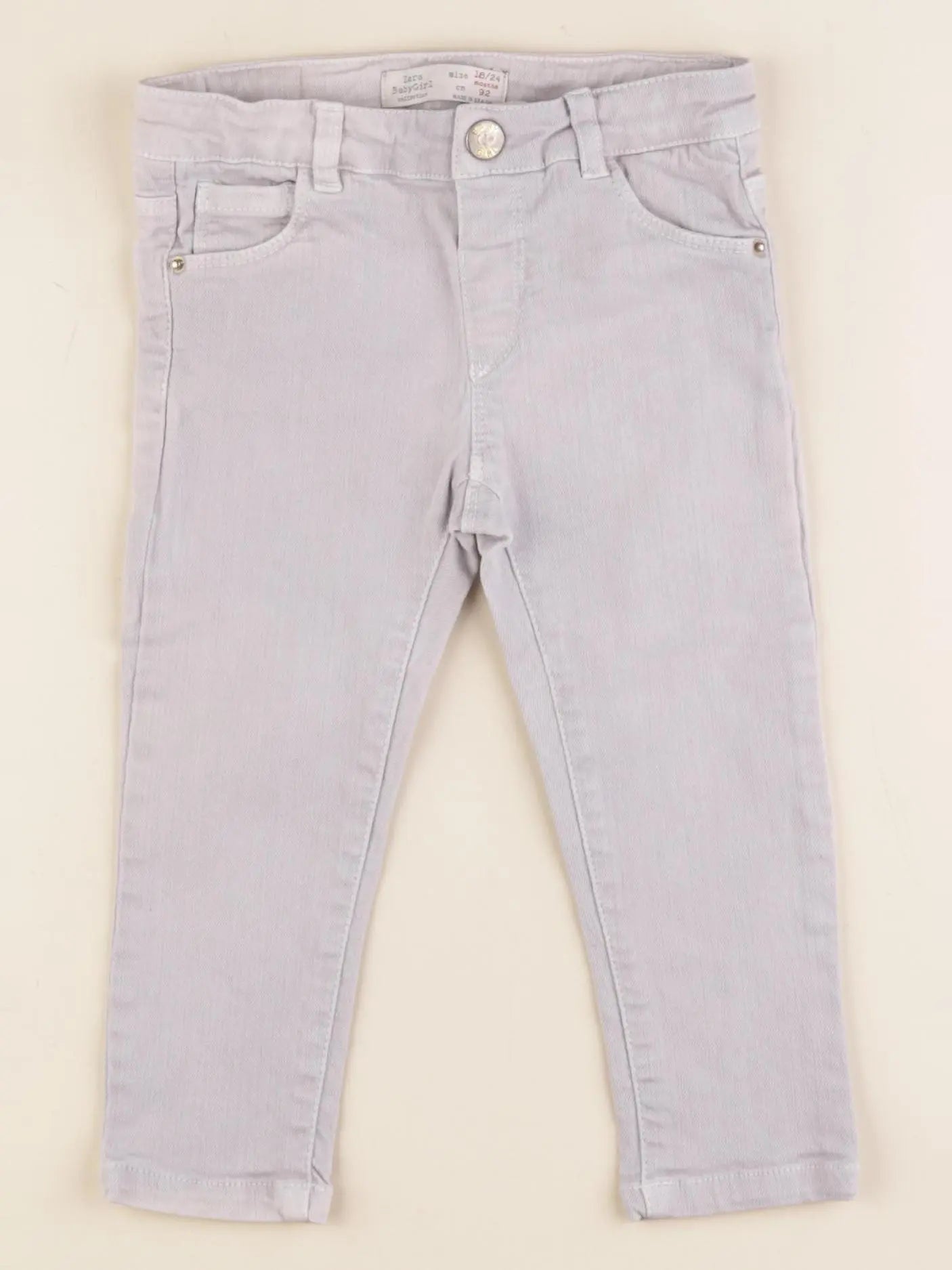 Zara - jean gris - 18/24 mois