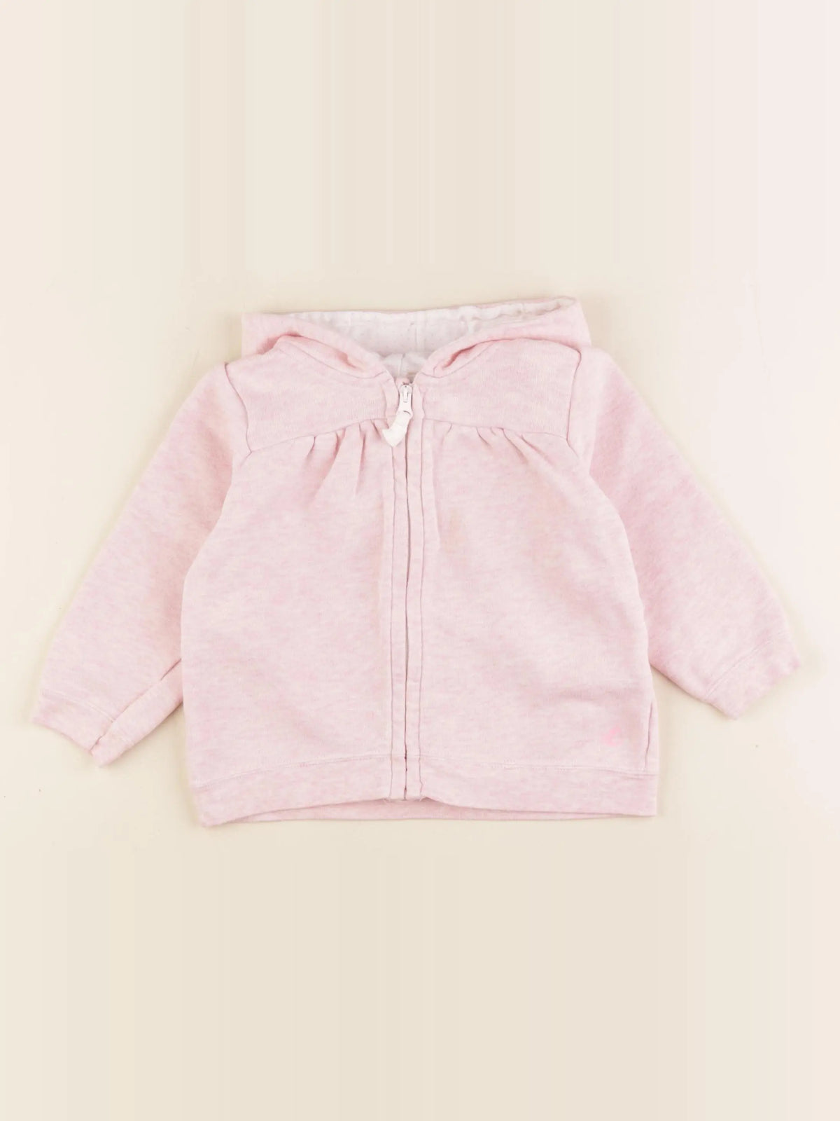 Petit Bateau - sweat rose - 24 mois