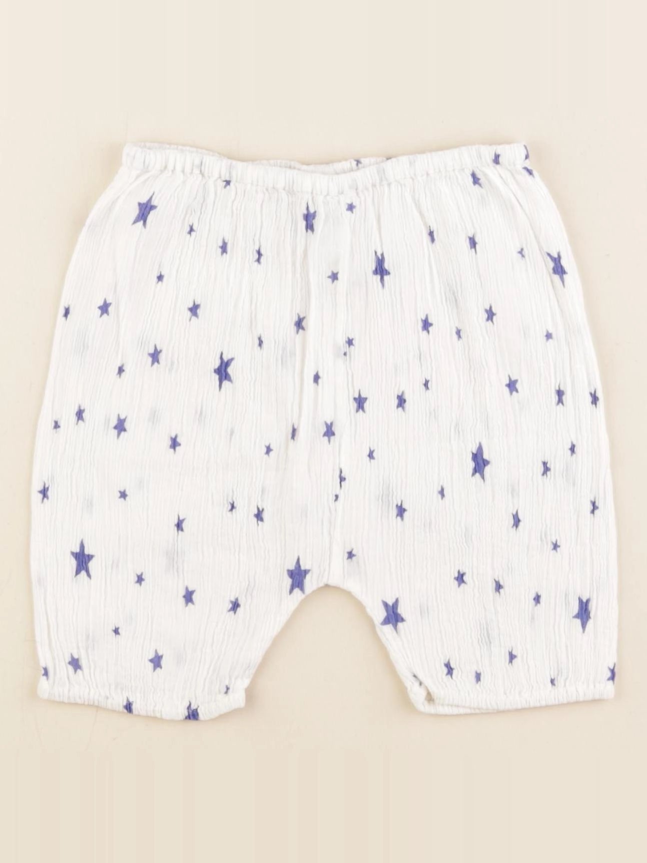 Louis Louise - bloomer blanc, bleu - 18 mois