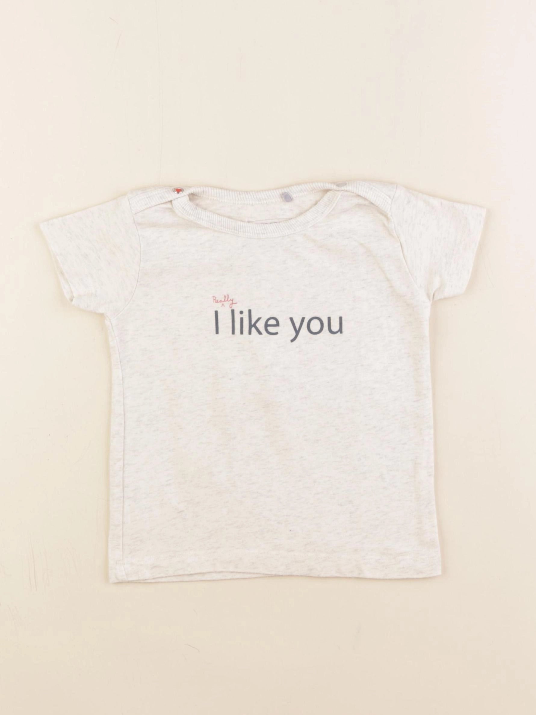 Imps & Elfs - tee-shirt beige - 12/18 mois